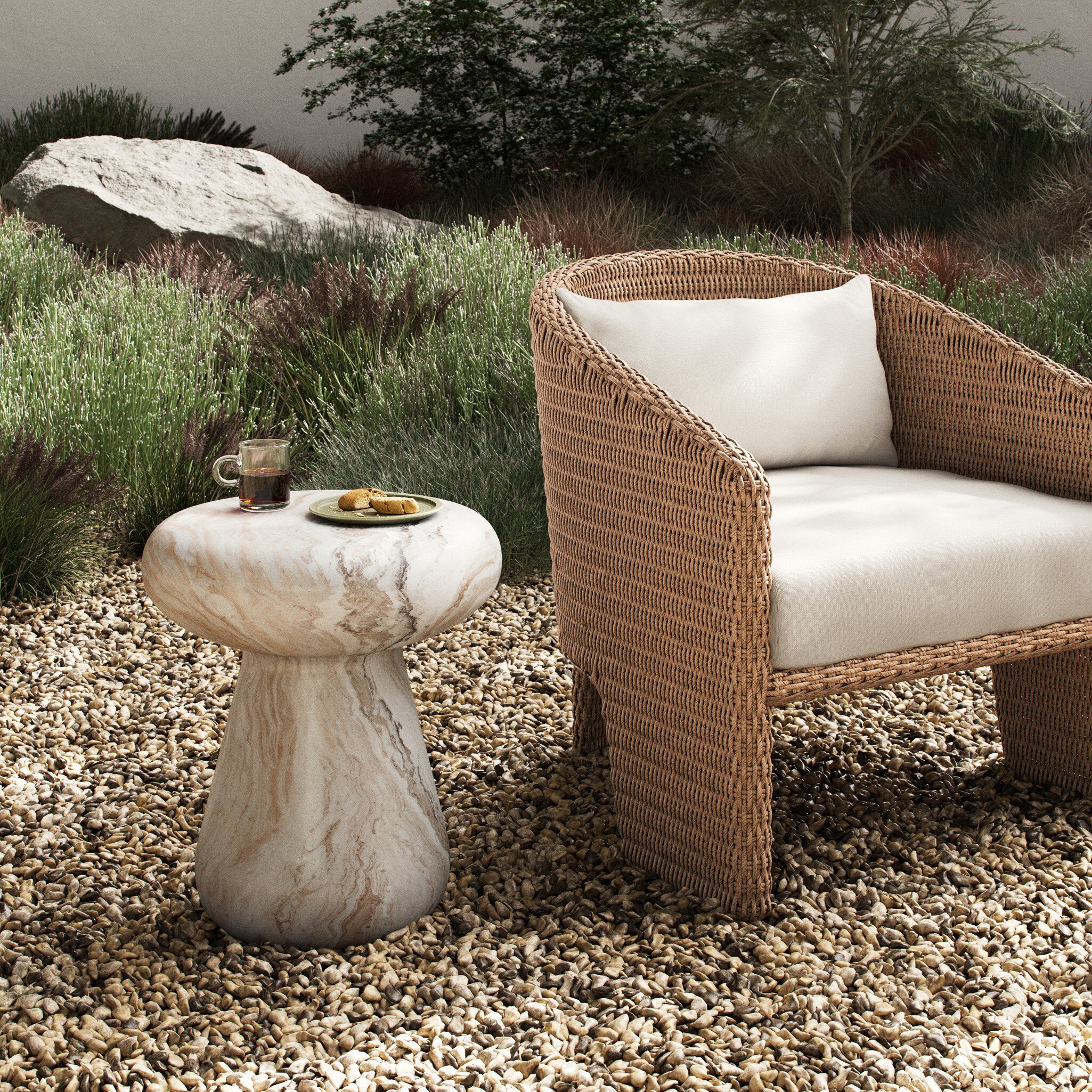 Pablo Outdoor End Table - Image 2