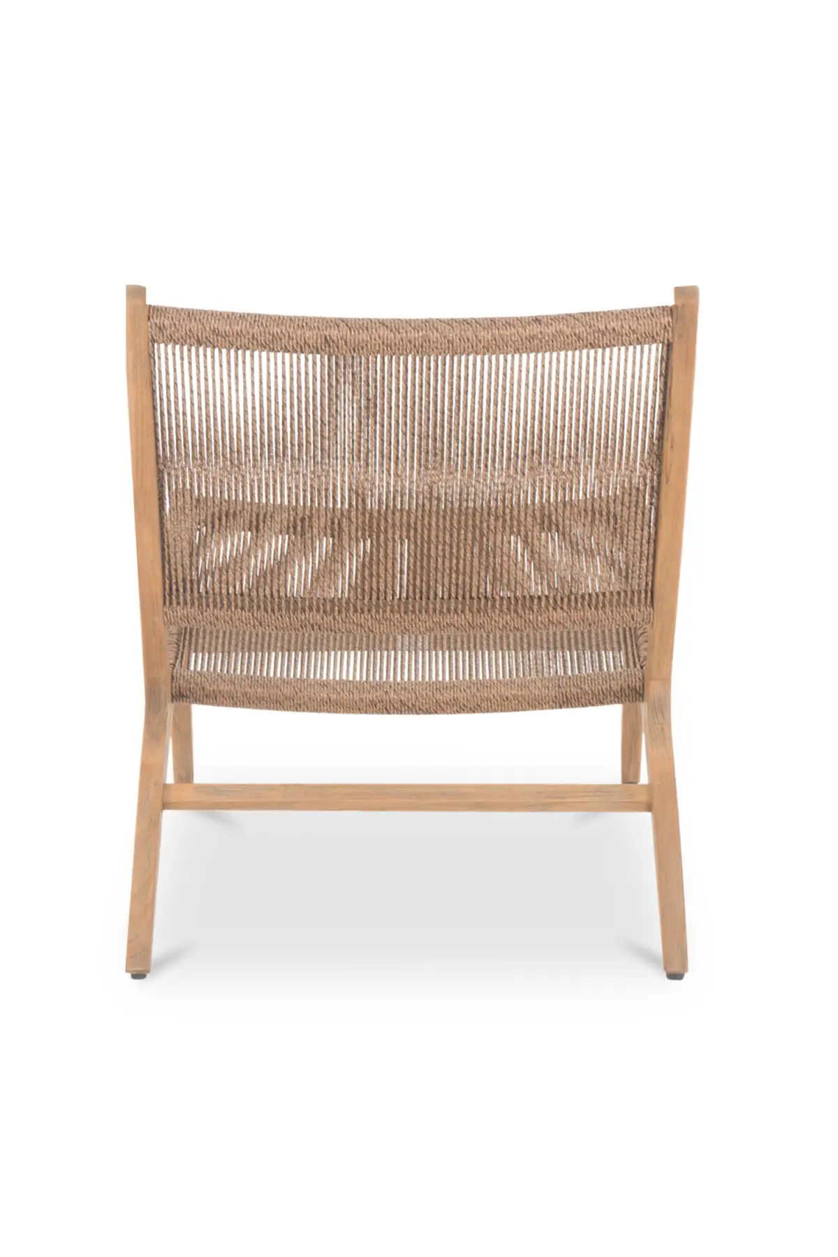Palma Outdoor Lounge Chair - Warm Brown - Image 3