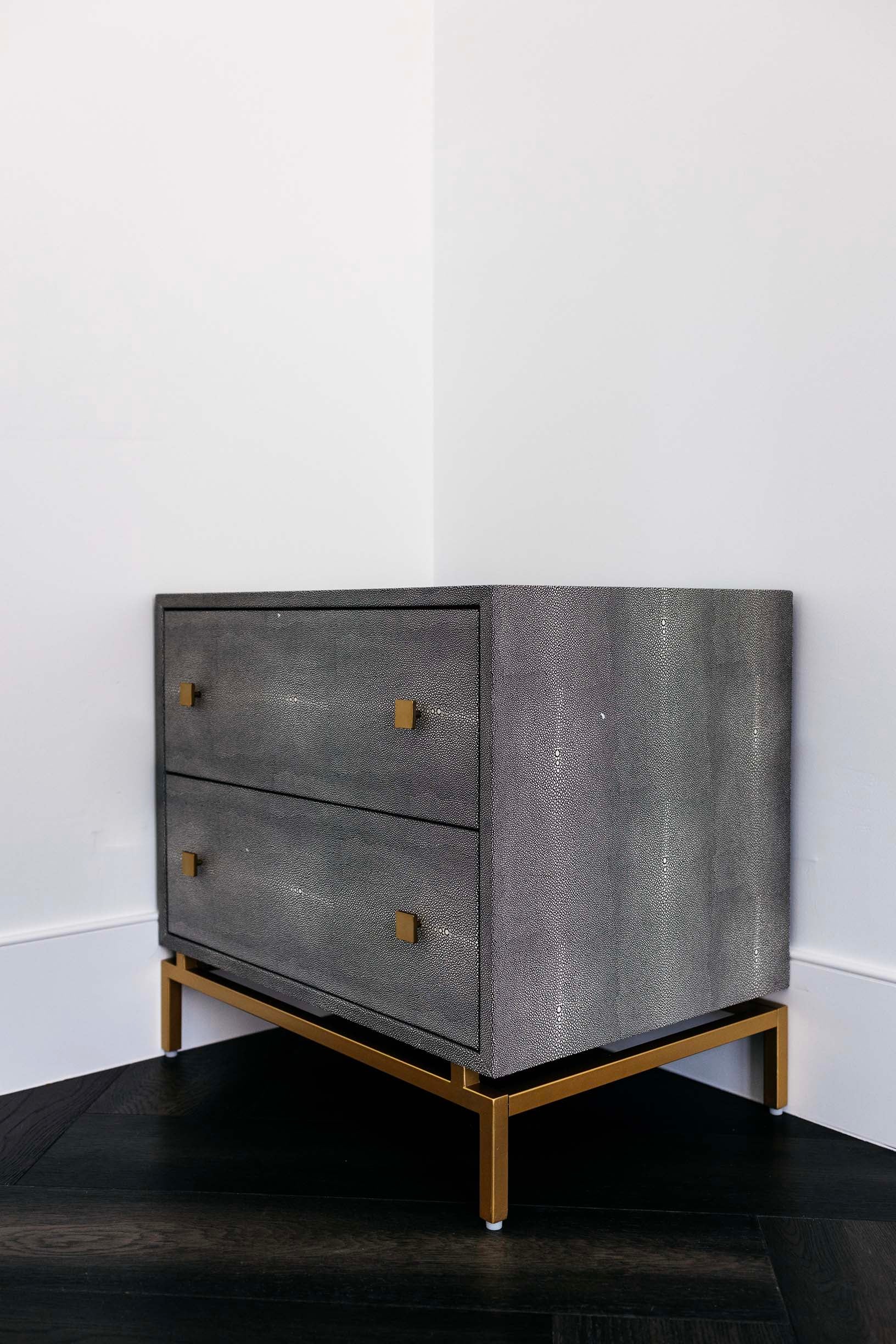 Pesce Shagreen Nightstand - Image 3