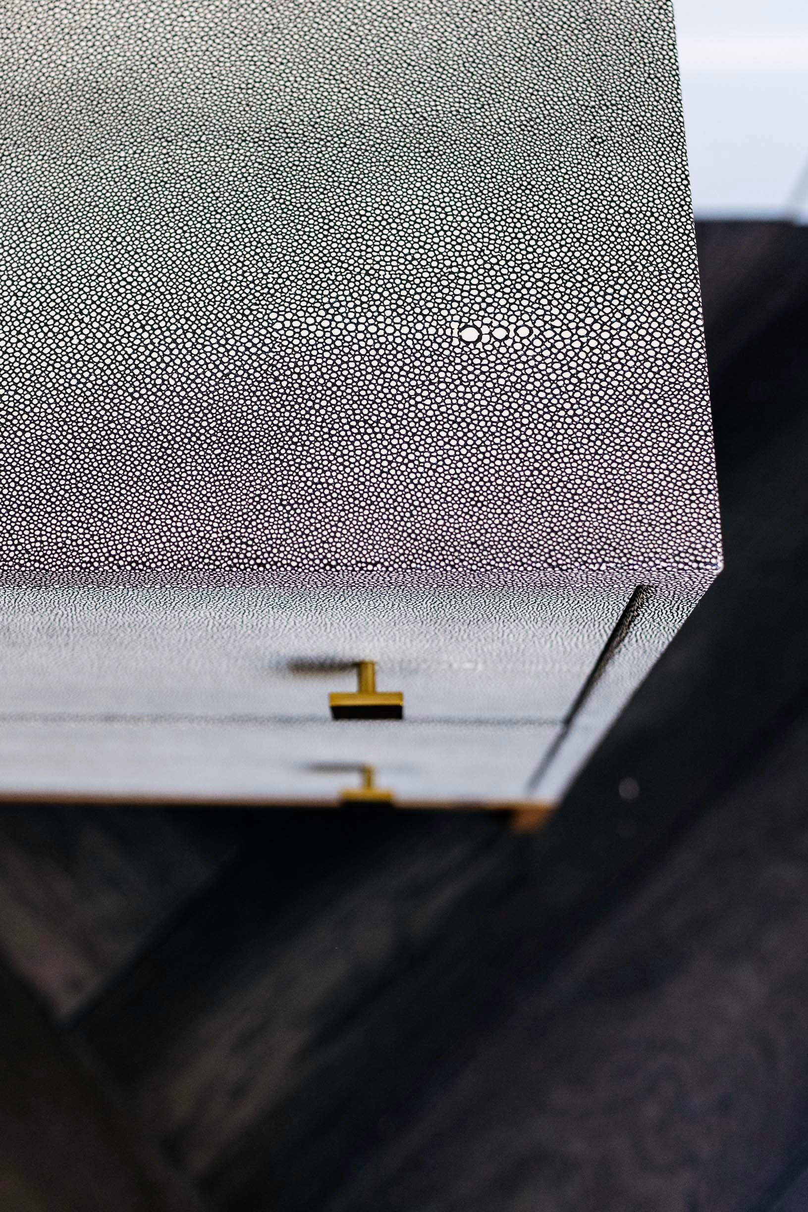Pesce Shagreen Nightstand - Image 4