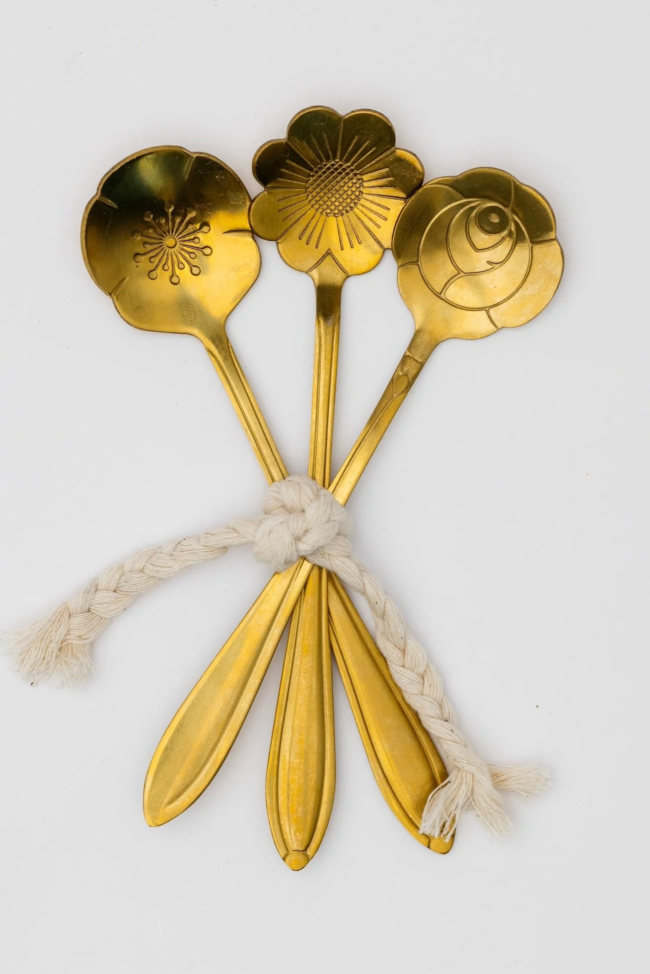 Petunia Flower Spoons - Set of 3 - Image 2