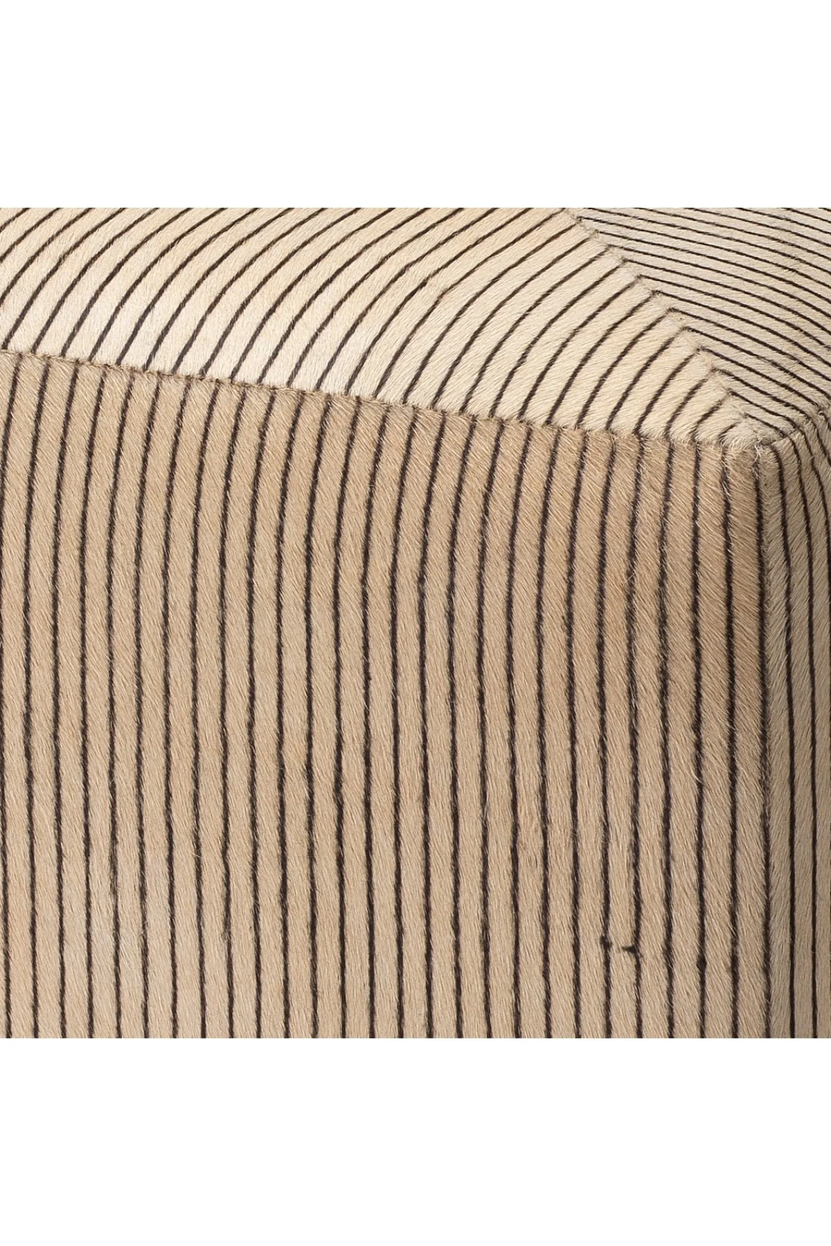 Pinstriped Ottoman - Image 2