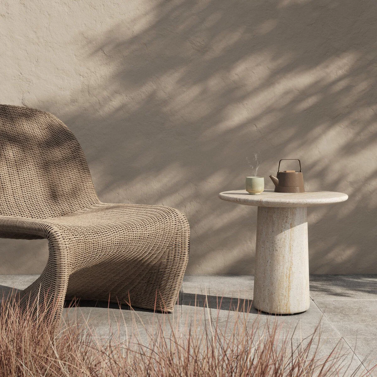 Poole Outdoor End Table - Image 2