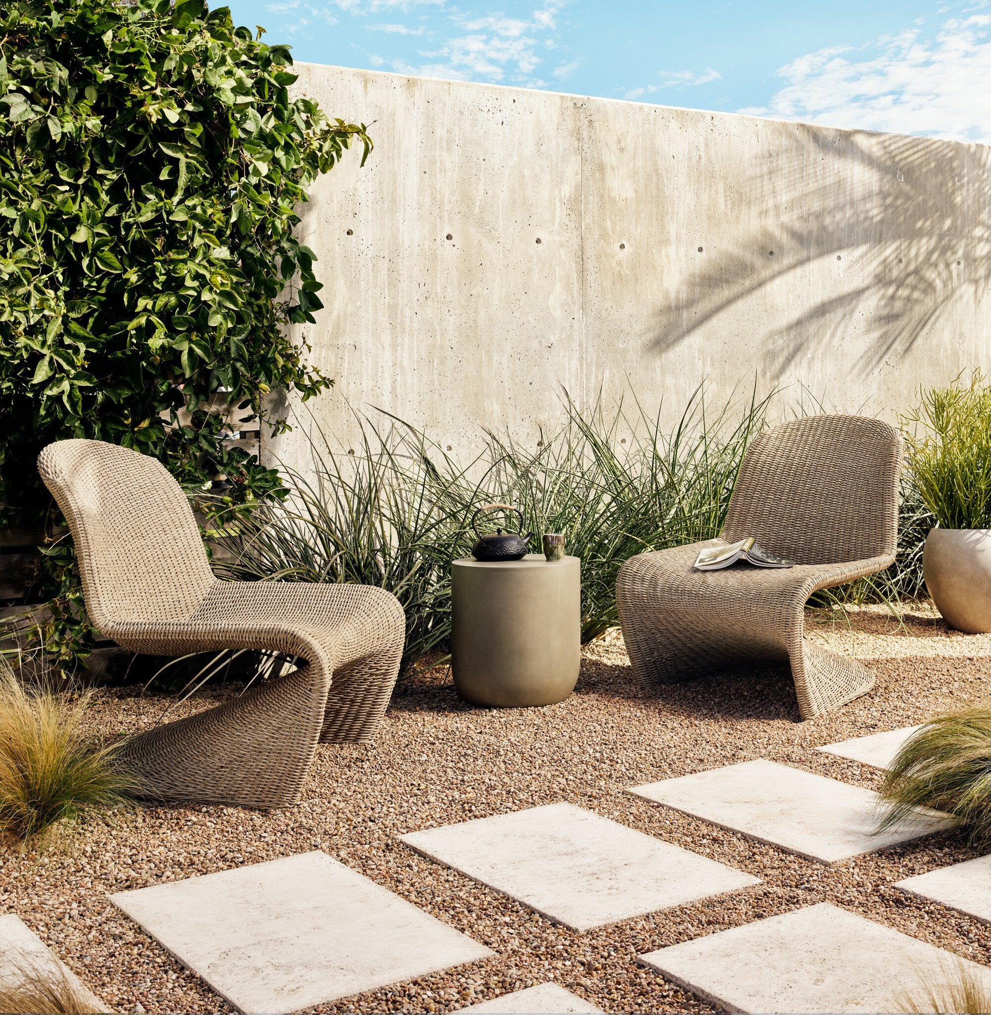 Portia Outdoor Occasional Chair - Image 2