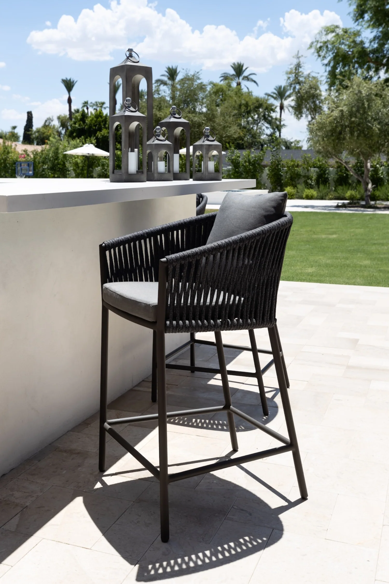 Porto Outdoor Bar + Counter Stool