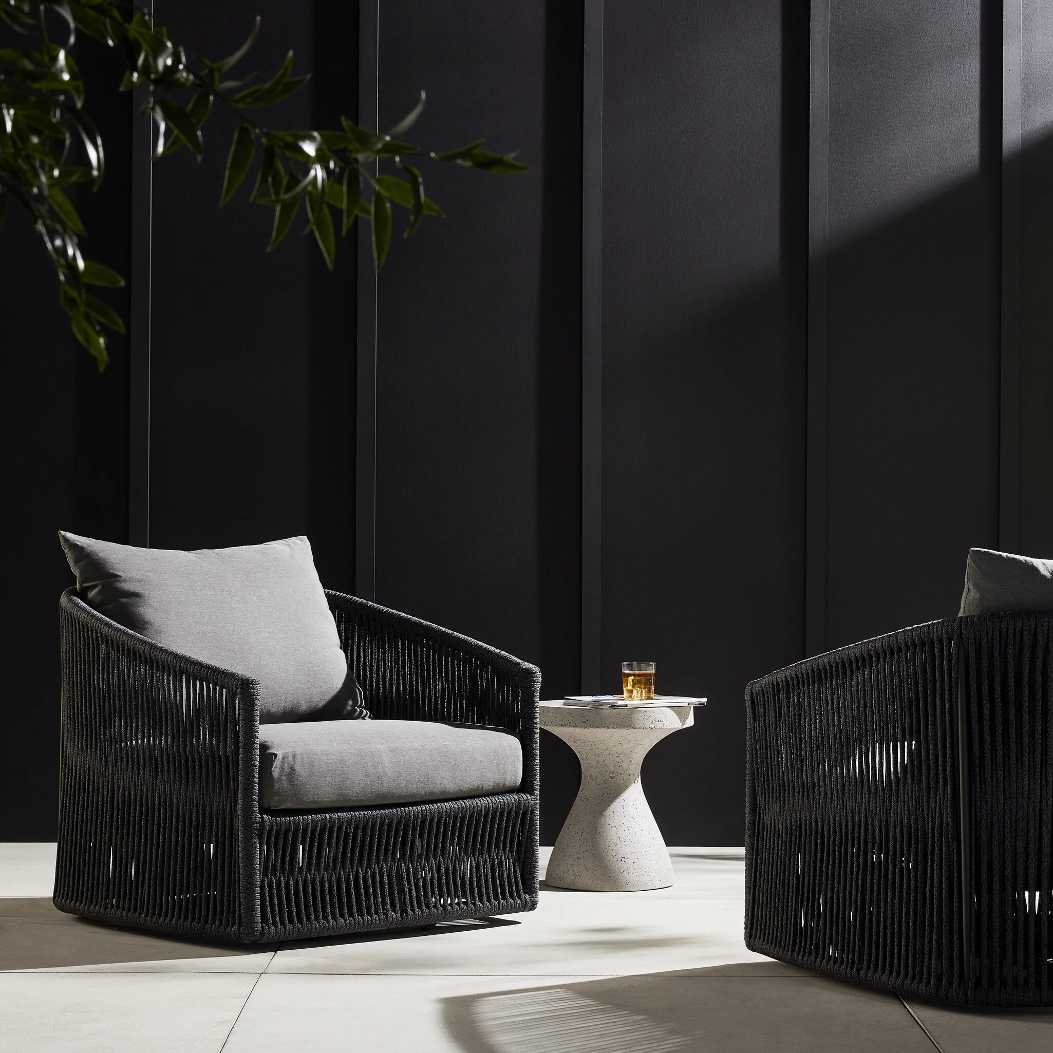 Porto Outdoor Swivel Chair - Image 2