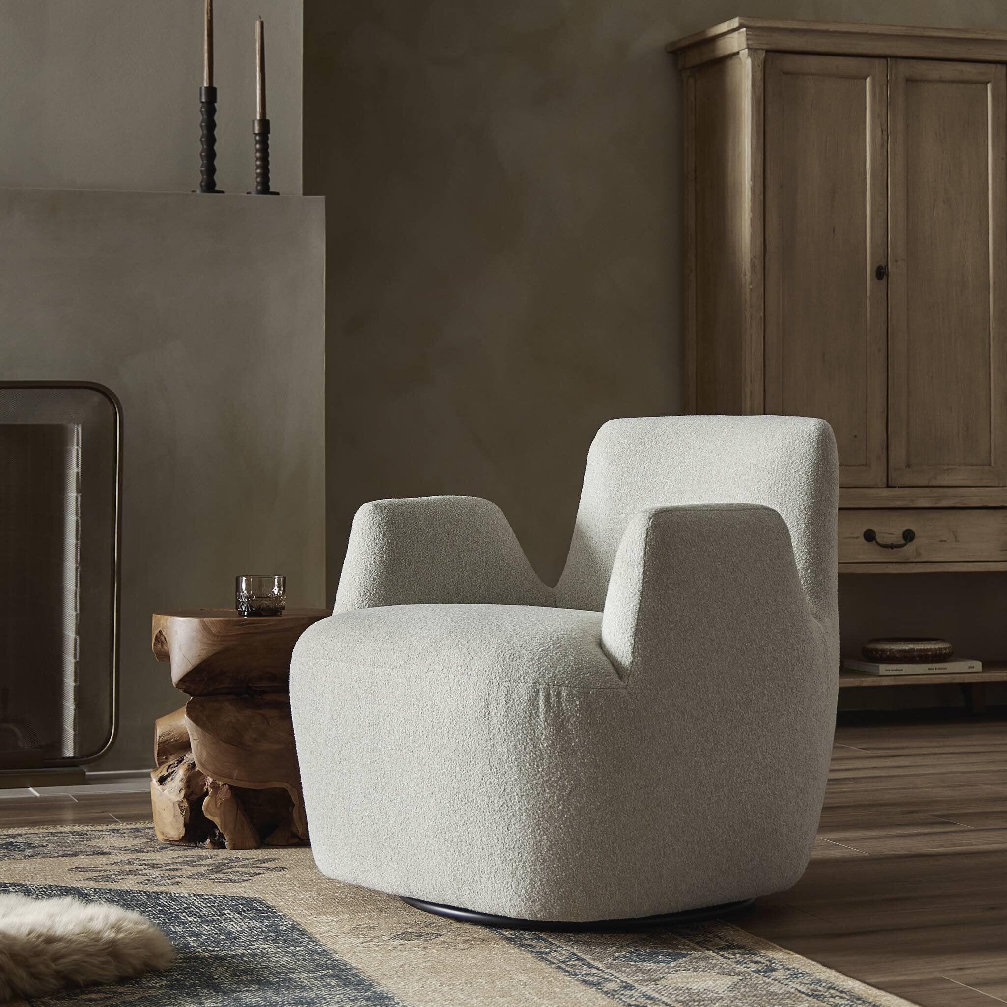 Reed Swivel Chair - Image 2
