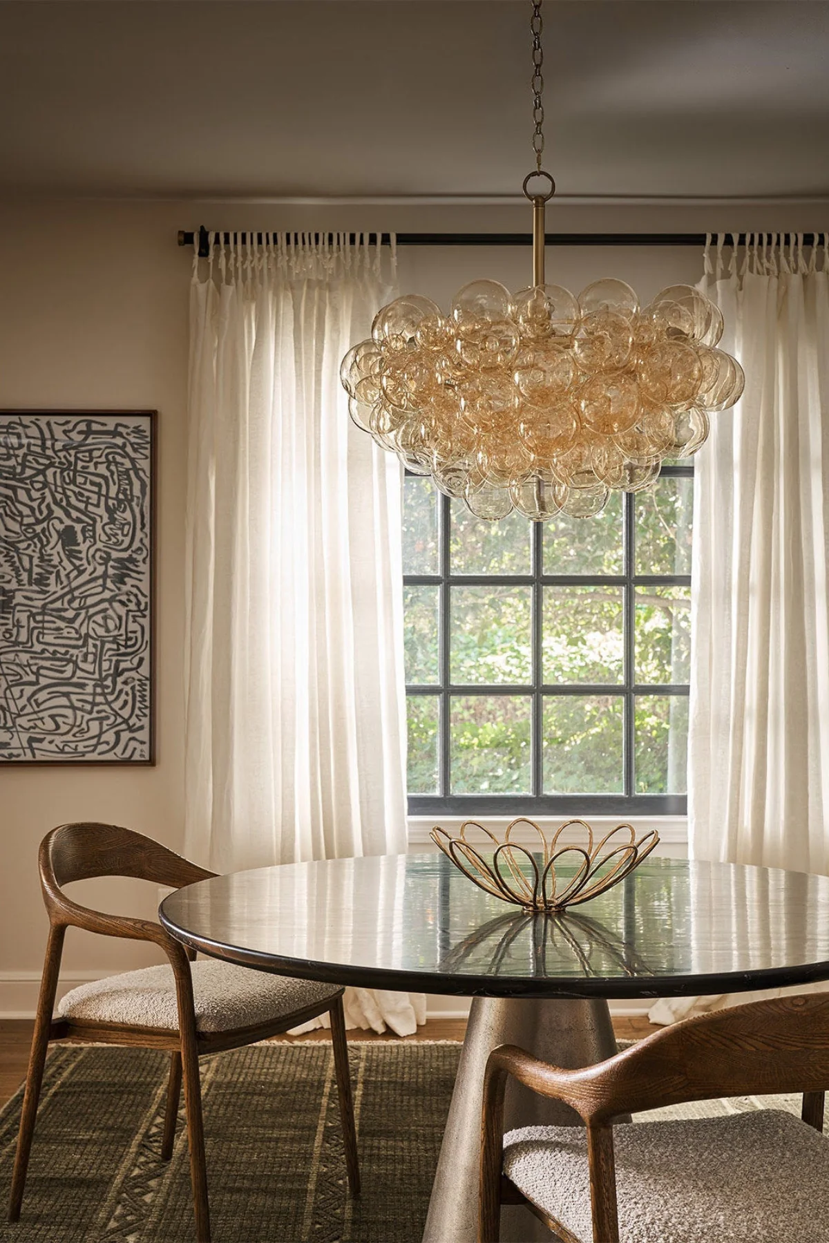 Regina Andrew Bubbles Chandelier Amber - Image 7