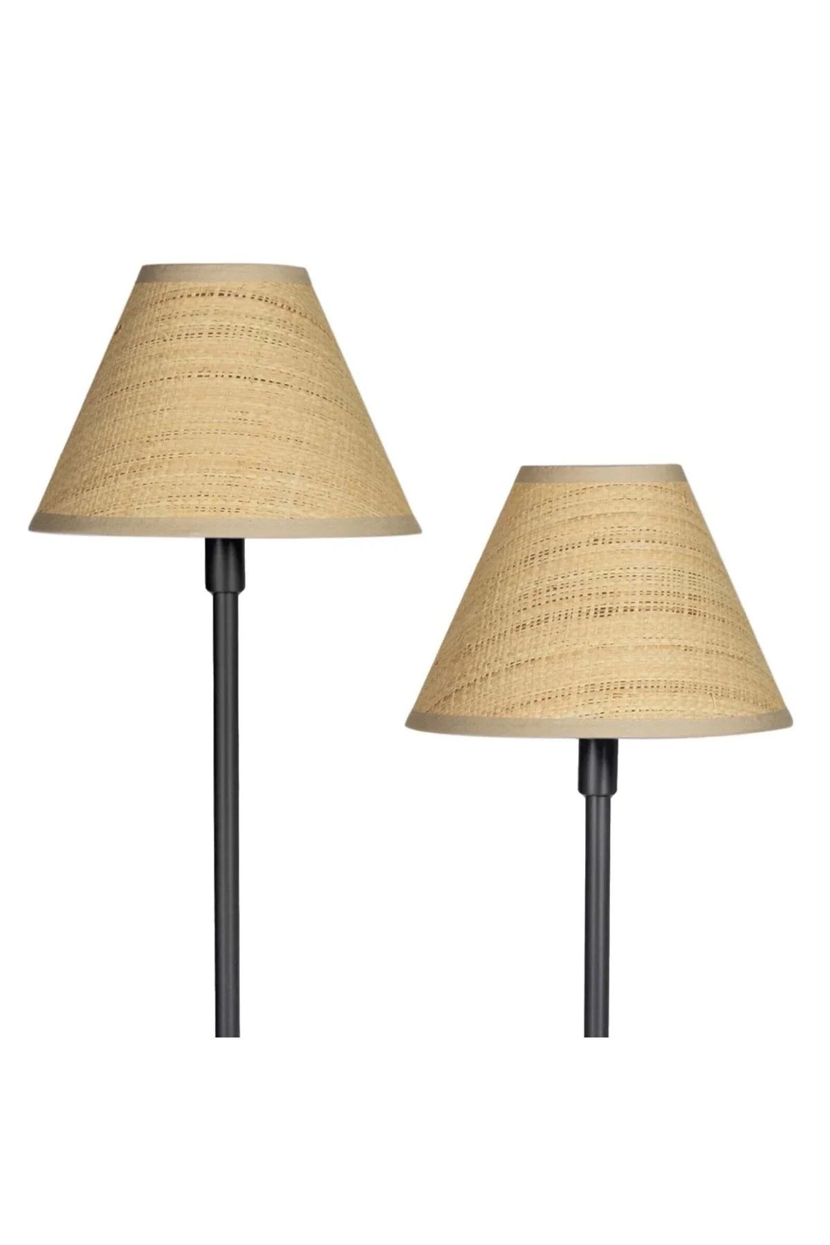 Regina Andrew Polly Double Arm Table Lamp - Rattan - Image 6