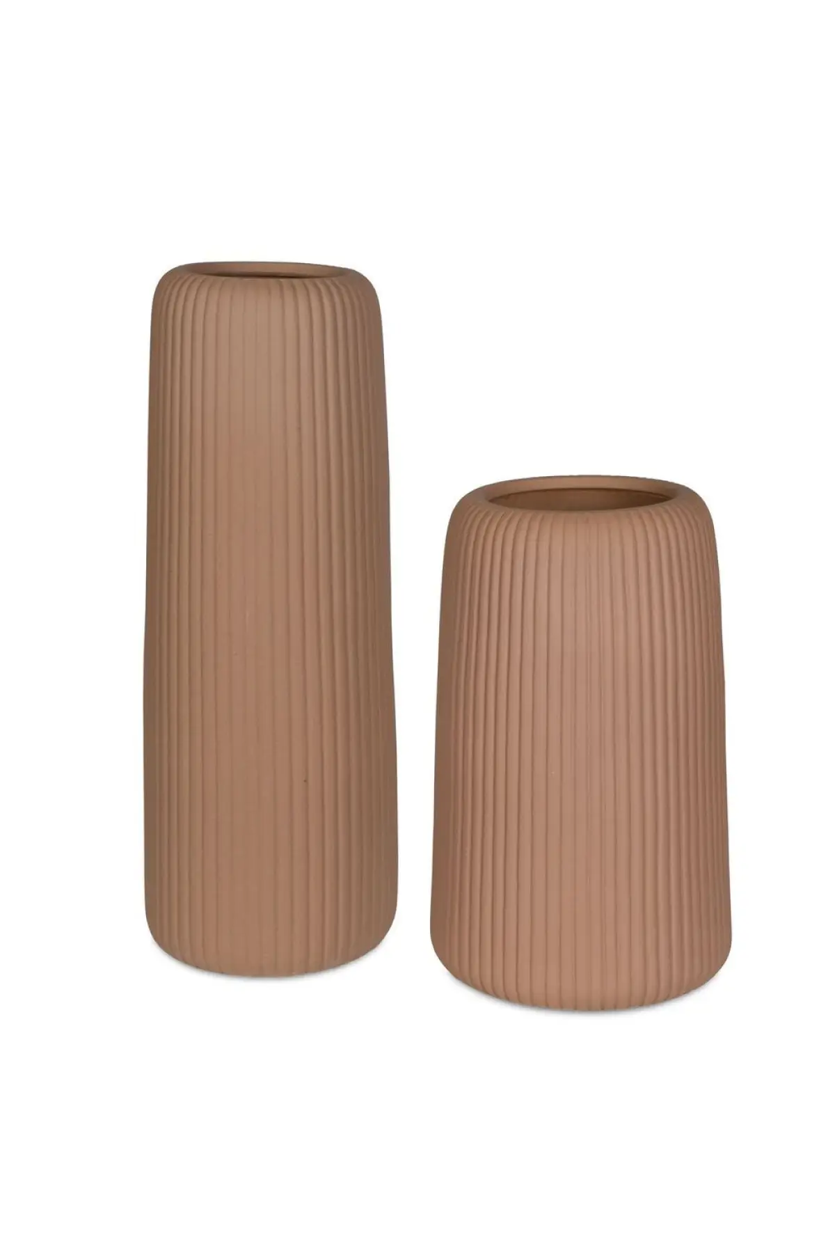 Ridge Outdoor Vases - Set of 2