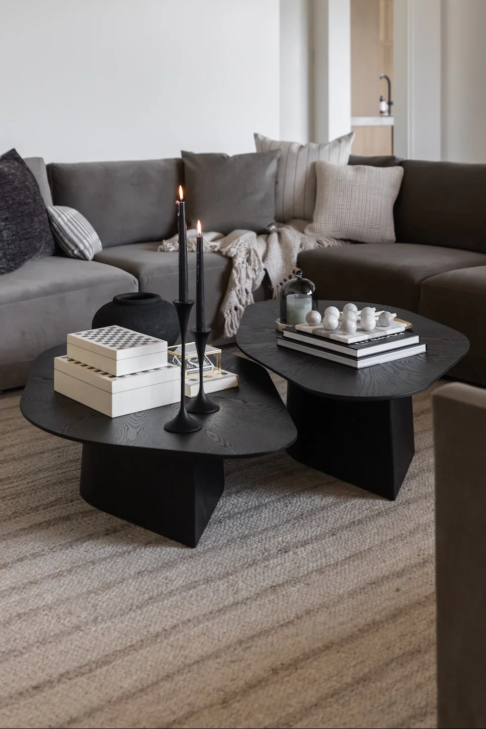 Roche Nesting Coffee Table Set
