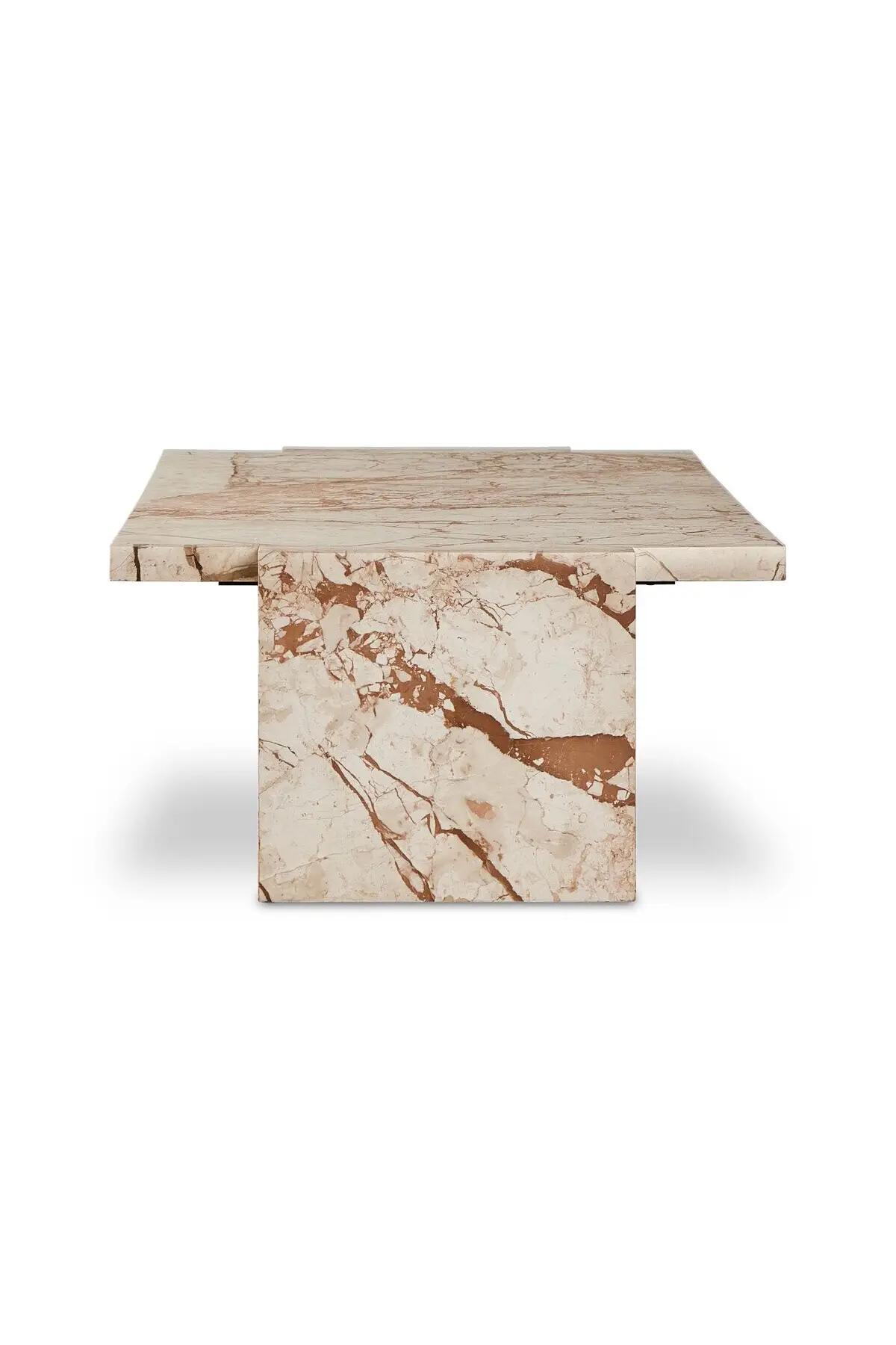 Romano Coffee Table - Desert Taupe Marble - Image 5