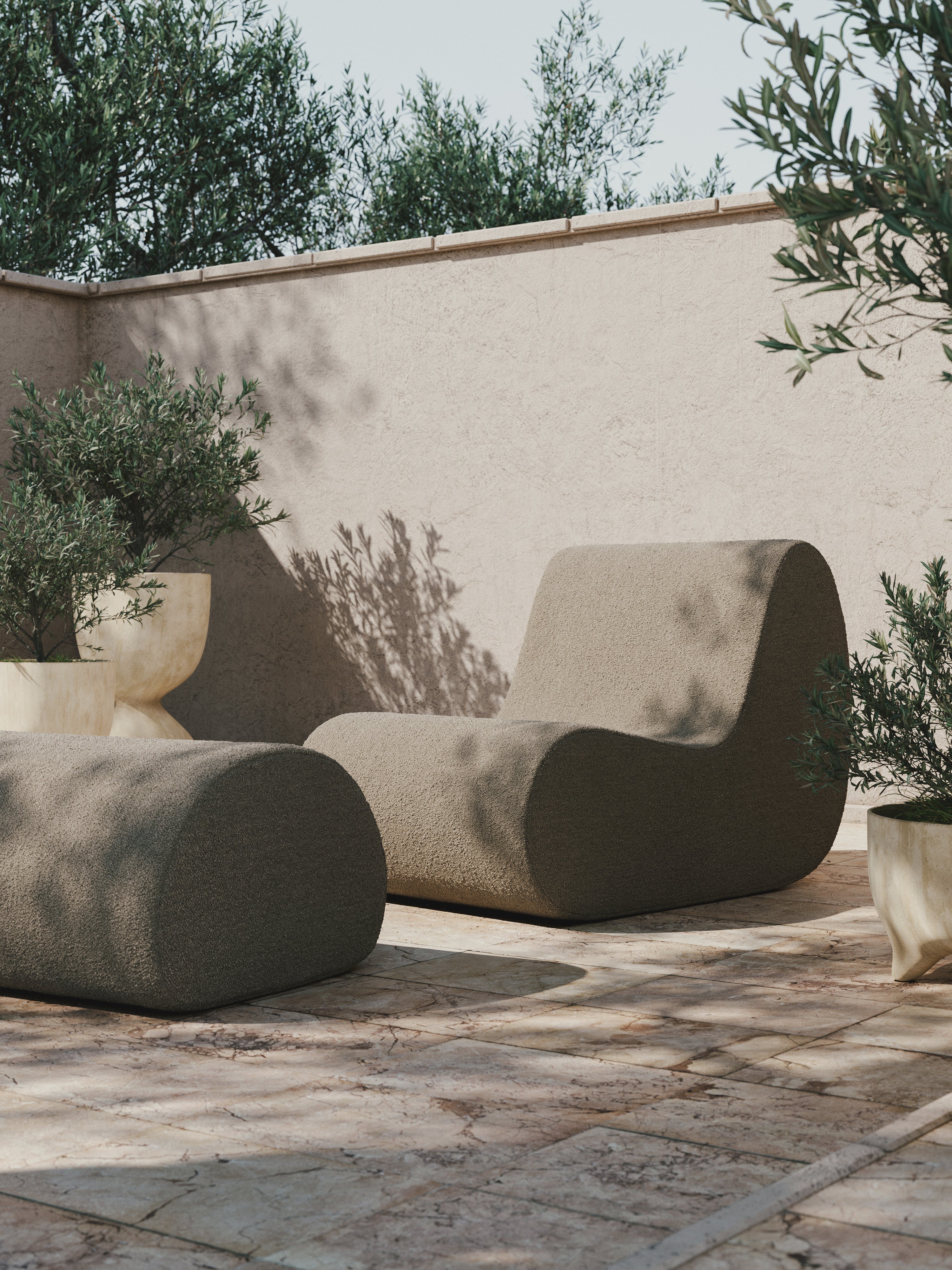 Rouli Outdoor Pouf - Image 5
