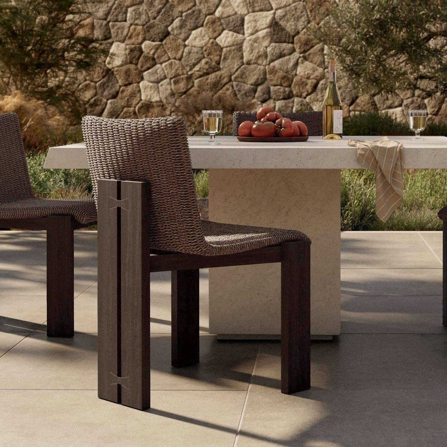 Roxy Outdoor Dining Chair - Image 2