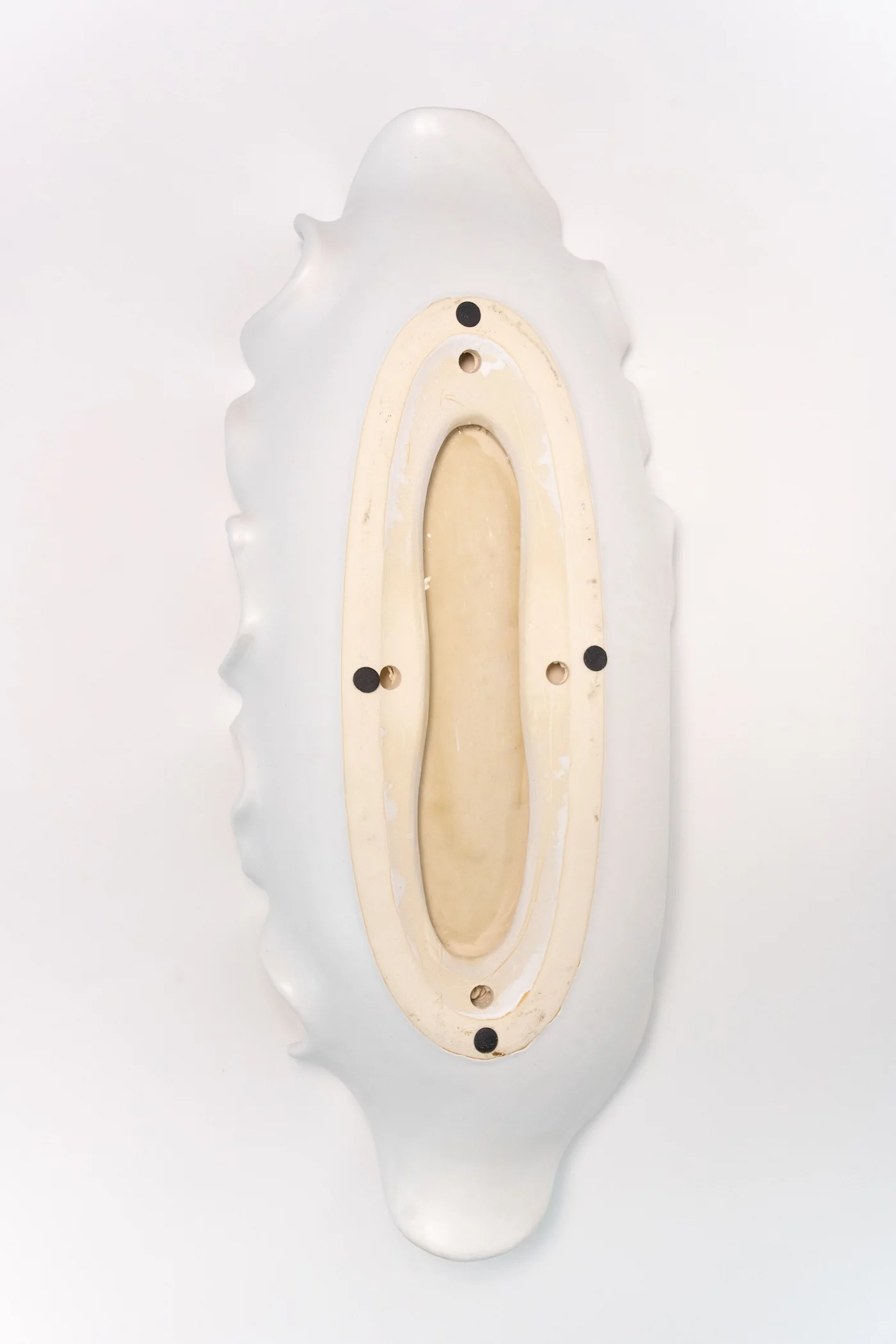 Ruffled Feathers Outdoor Bowl - White - Image 3
