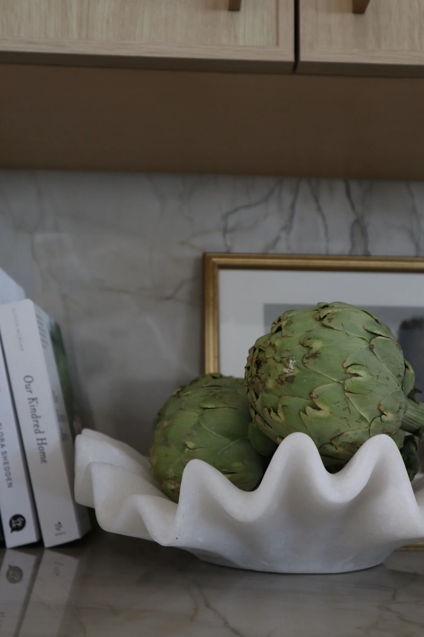 Ruffled Marble Bowl - Image 2