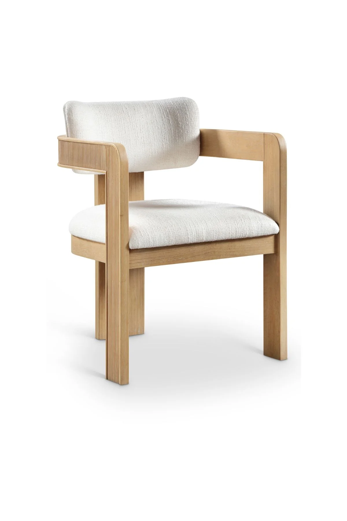 Sacha Linen Textured Dining Chair - Set of 2 - Image 2