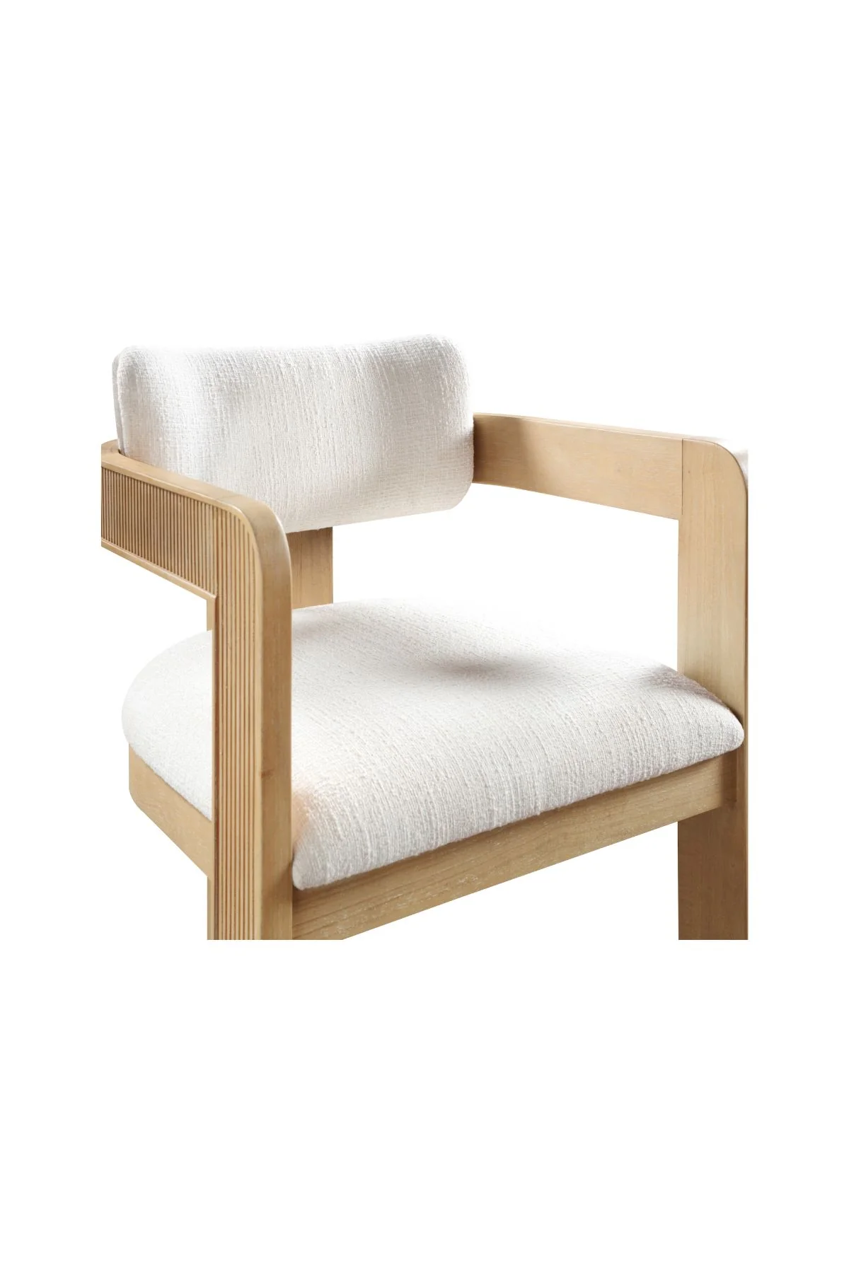 Sacha Linen Textured Dining Chair - Set of 2 - Image 5