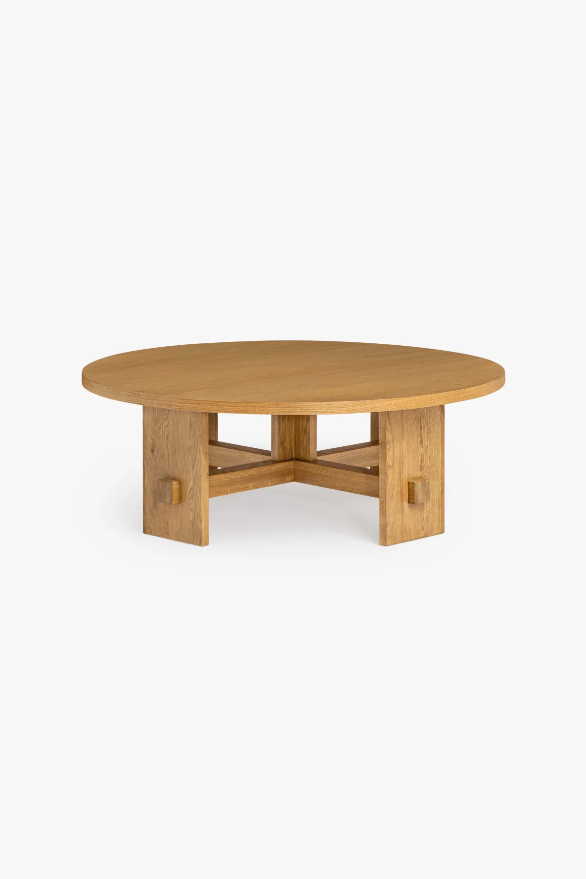 Saguaro Round Oak Coffee Table - 2 Sizes