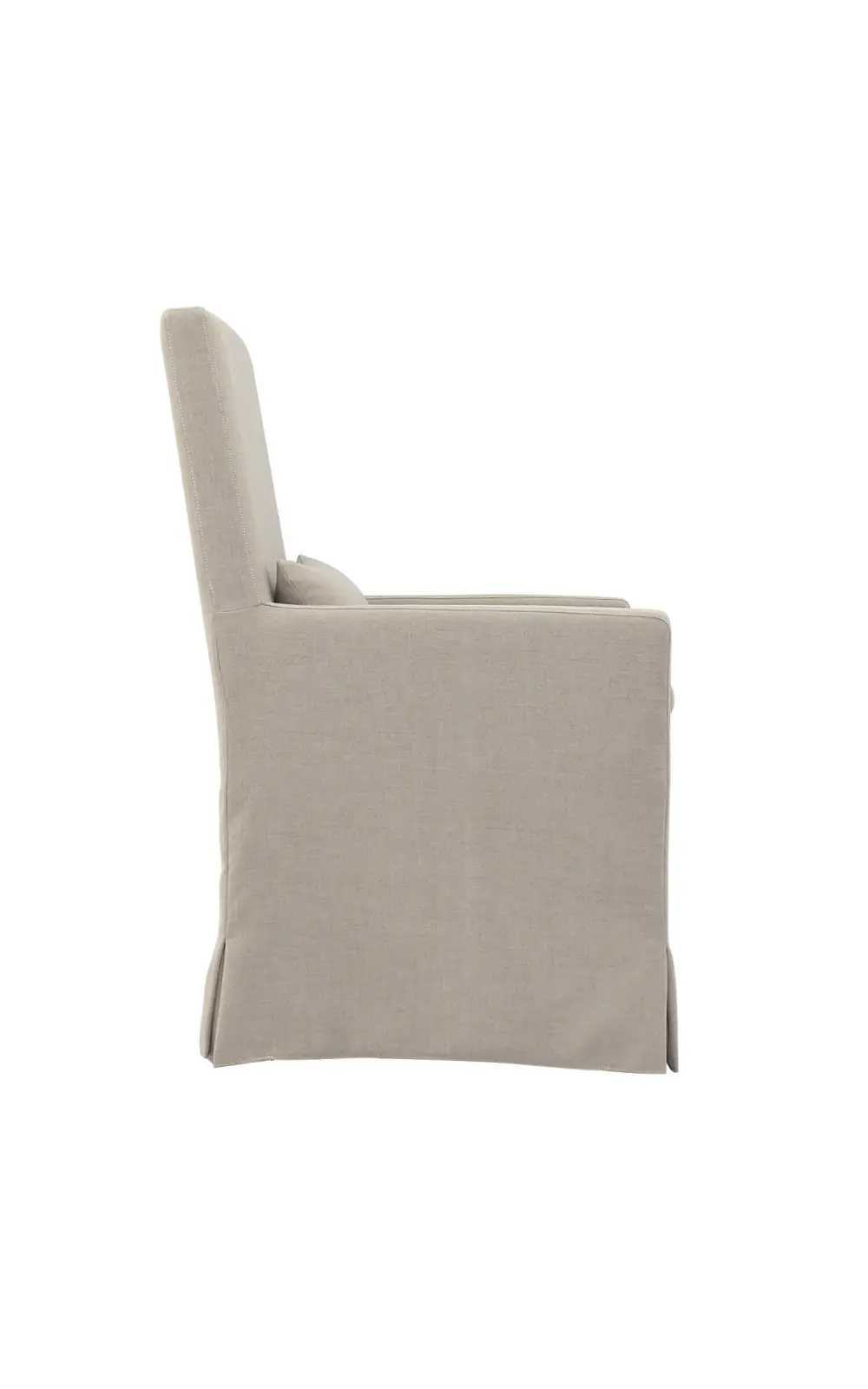 Sandspur Beach Arm Dining Chair w/ Casters - Image 3