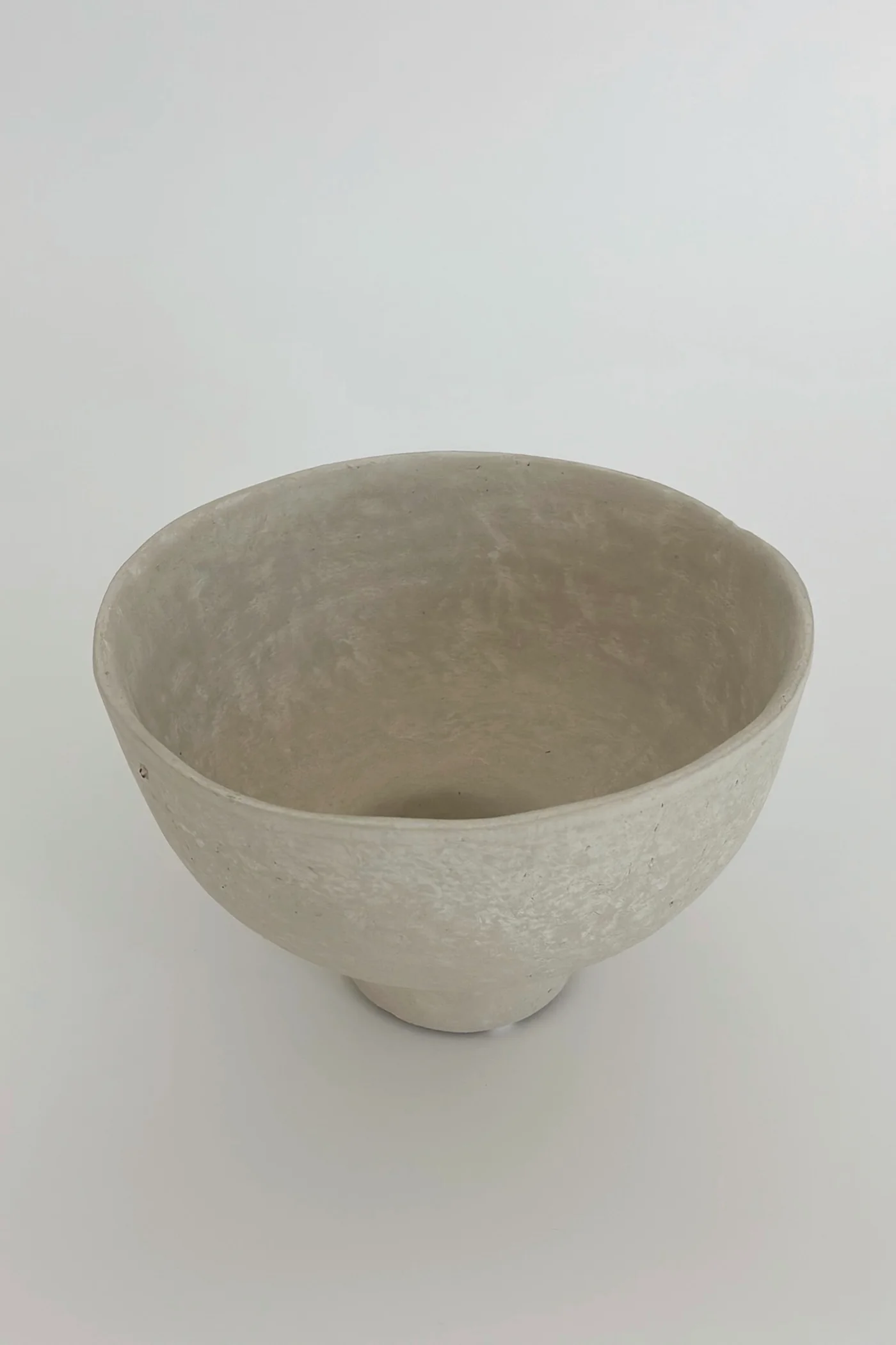 Santa Cruz Paper Mache Pedestal Bowl - Image 4