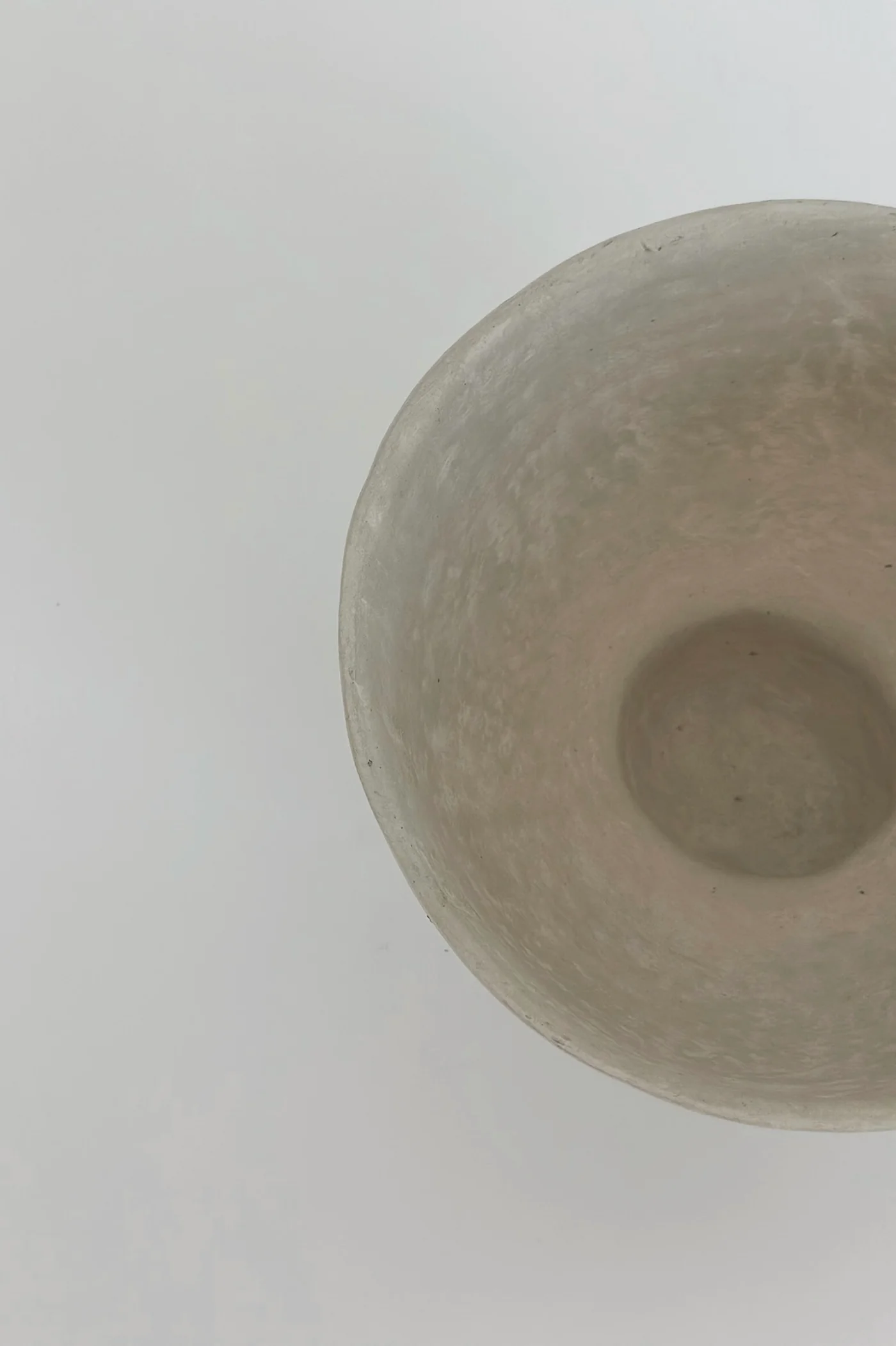 Santa Cruz Paper Mache Pedestal Bowl - Image 6