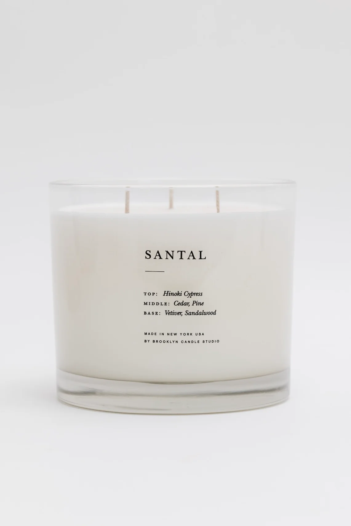 Santal Oversized 3-Wick Candle - Image 2