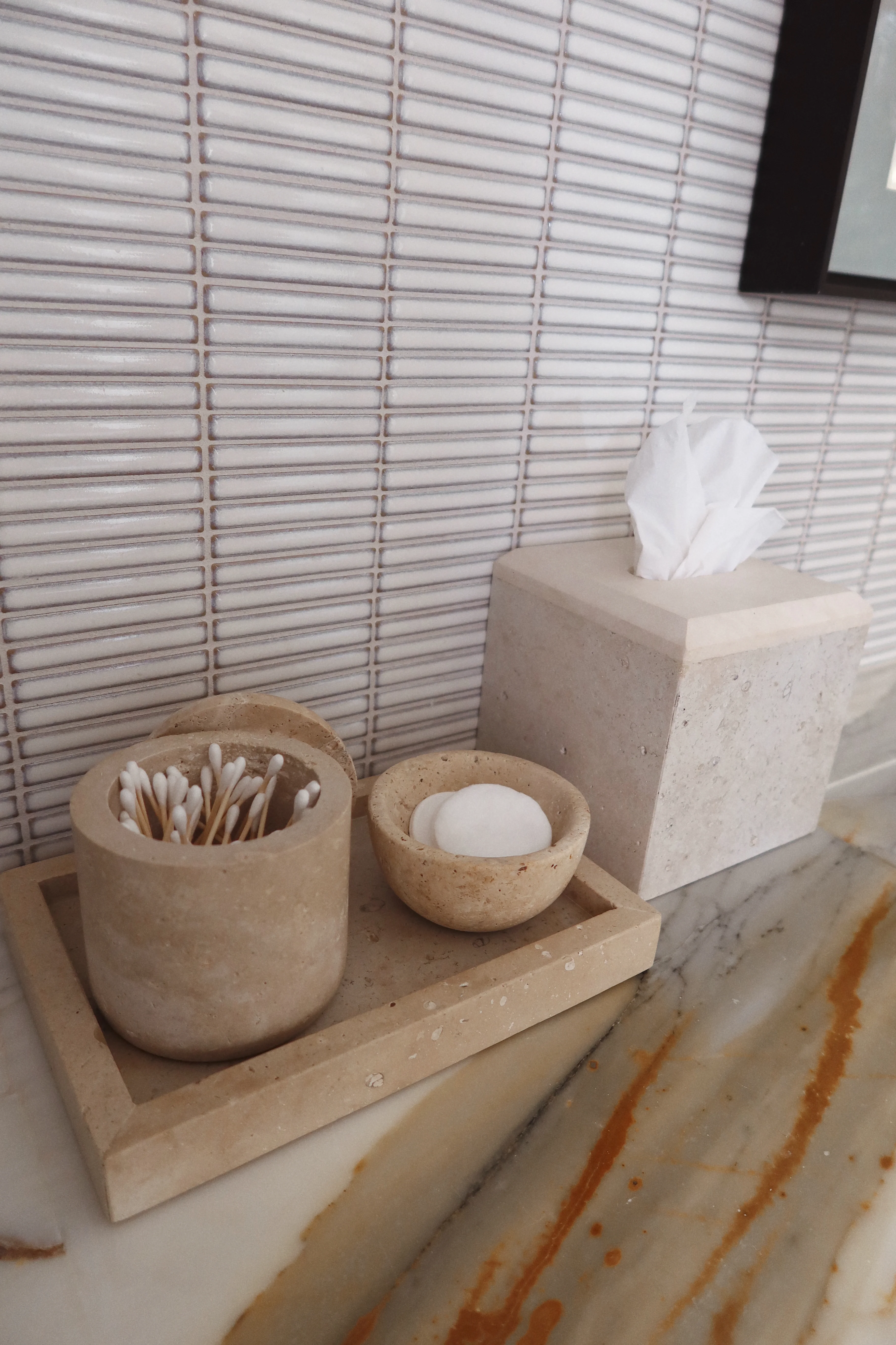 Santana Travertine Canister - Image 6