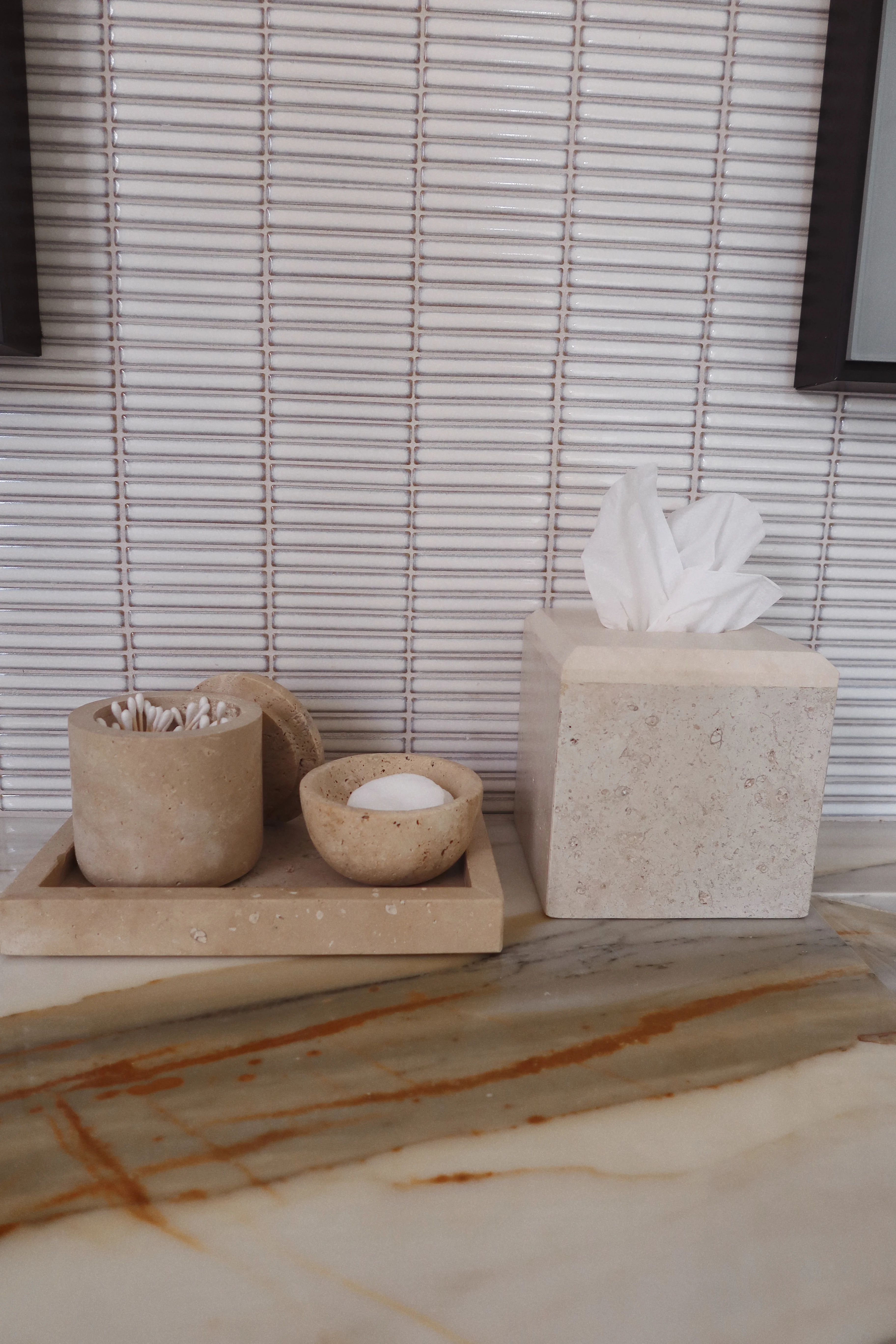 Santana Travertine Canister - Image 7