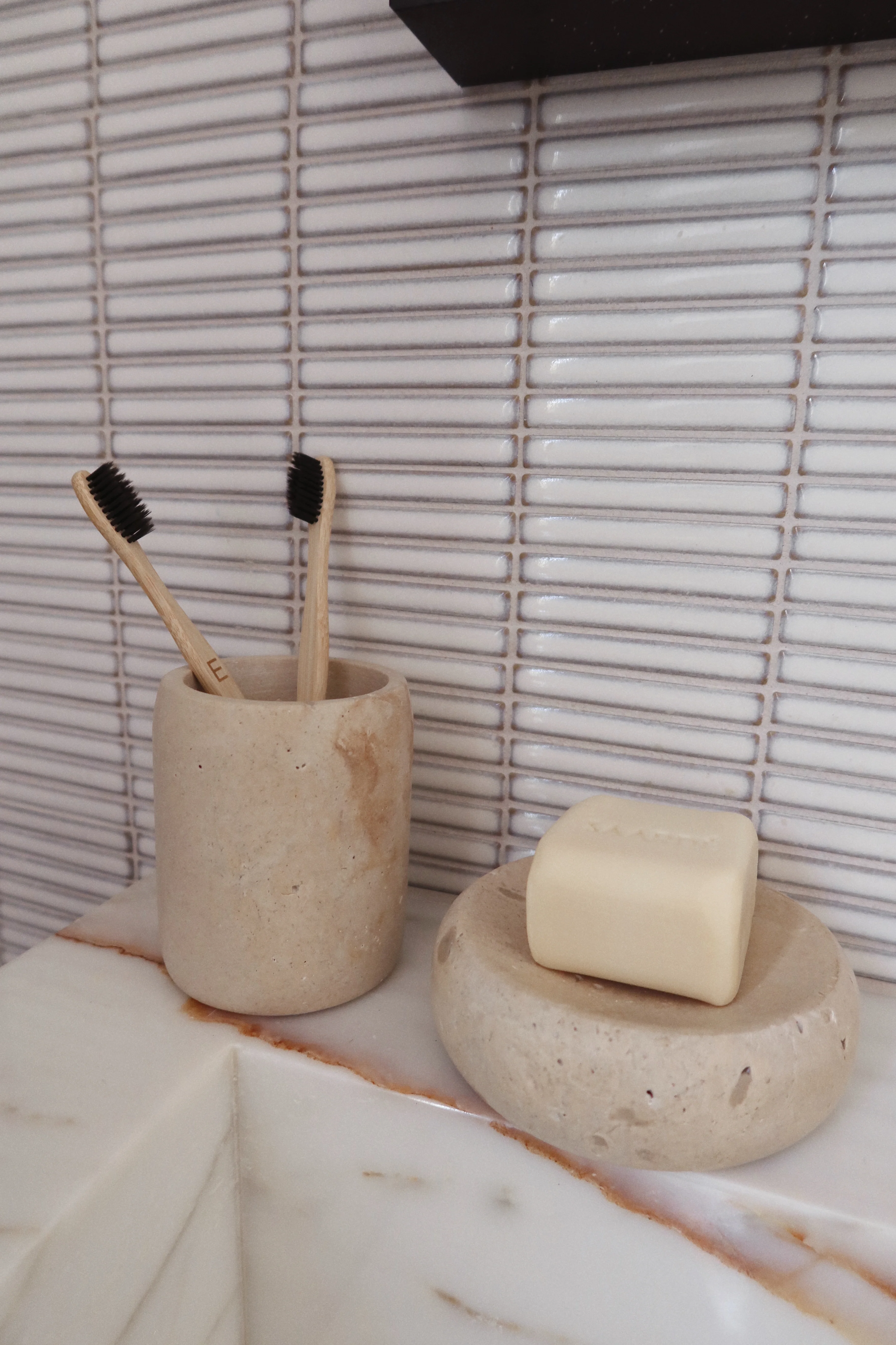 Santana Travertine Tumbler - Image 6