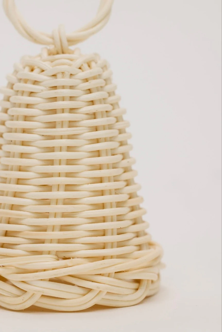 Sati Mini Rattan Bell - Image 4