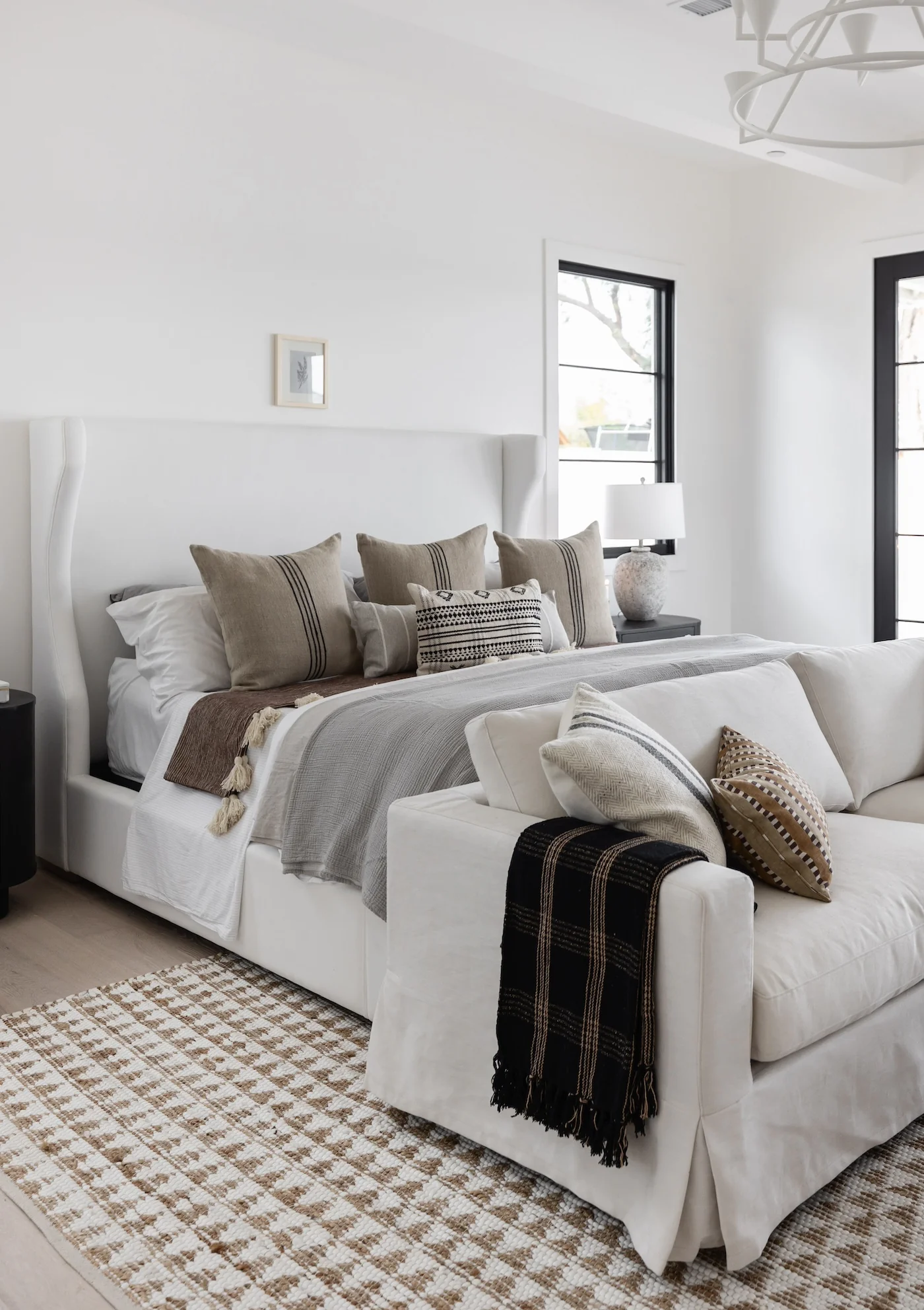 Savannah Slipcover Sofa - White Linen - Image 6