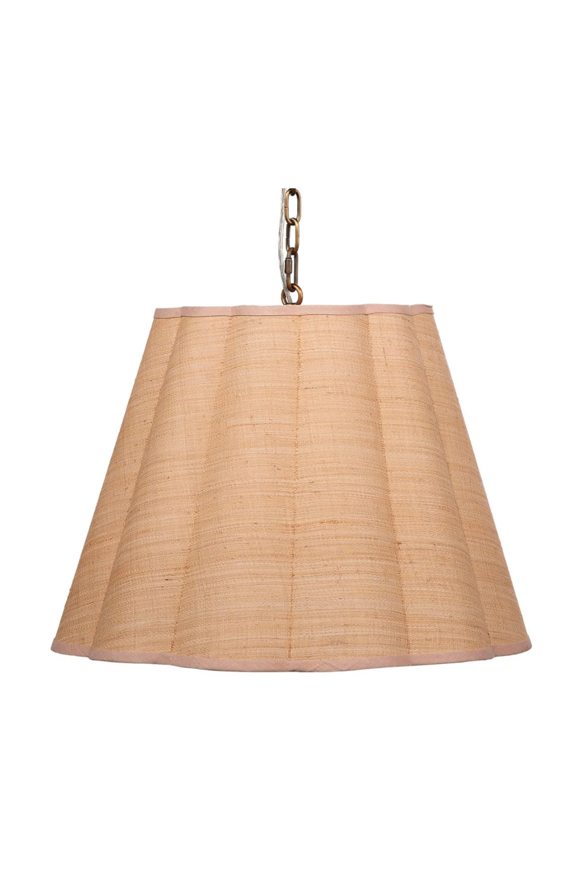 Scalloped Hanging Pendant