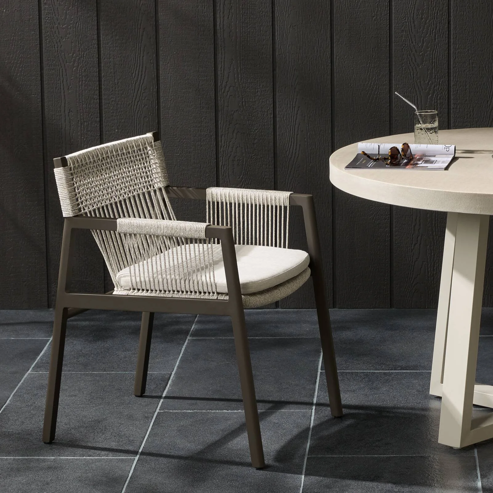 Shuman Outdoor Dining Chair - Image 2