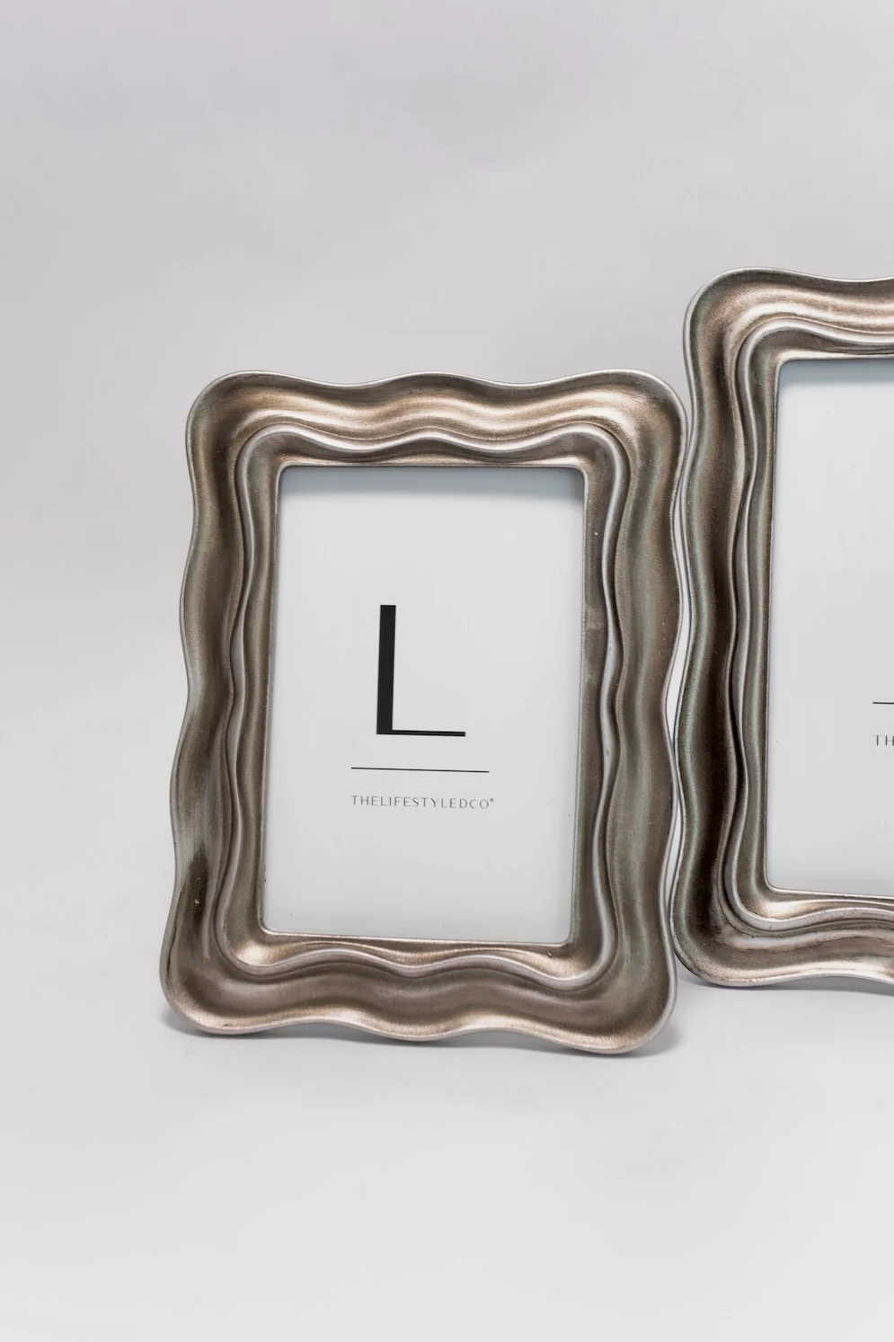 Silver Wavy Frames - Set of 2 - Image 3