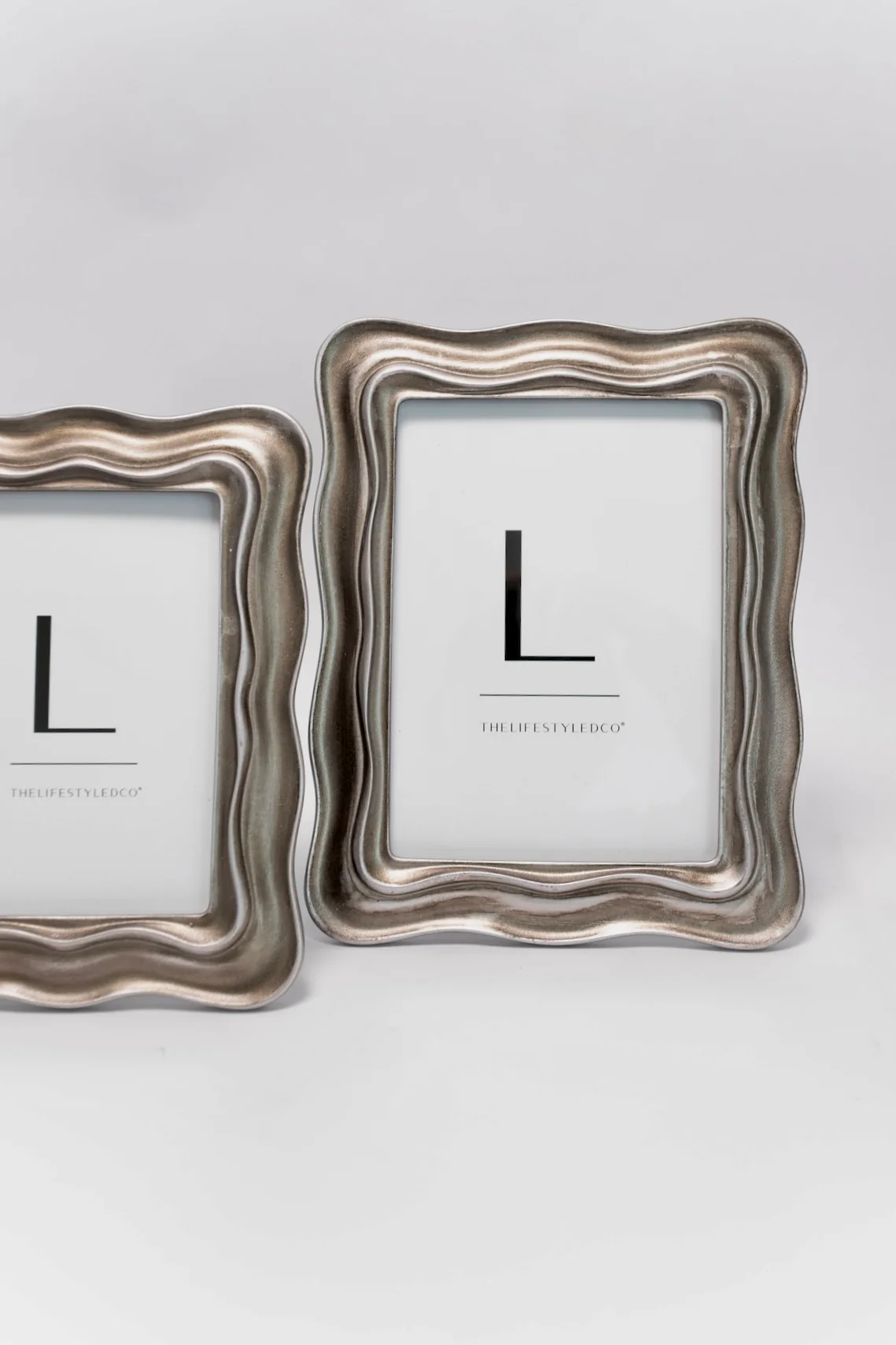 Silver Wavy Frames - Set of 2 - Image 4