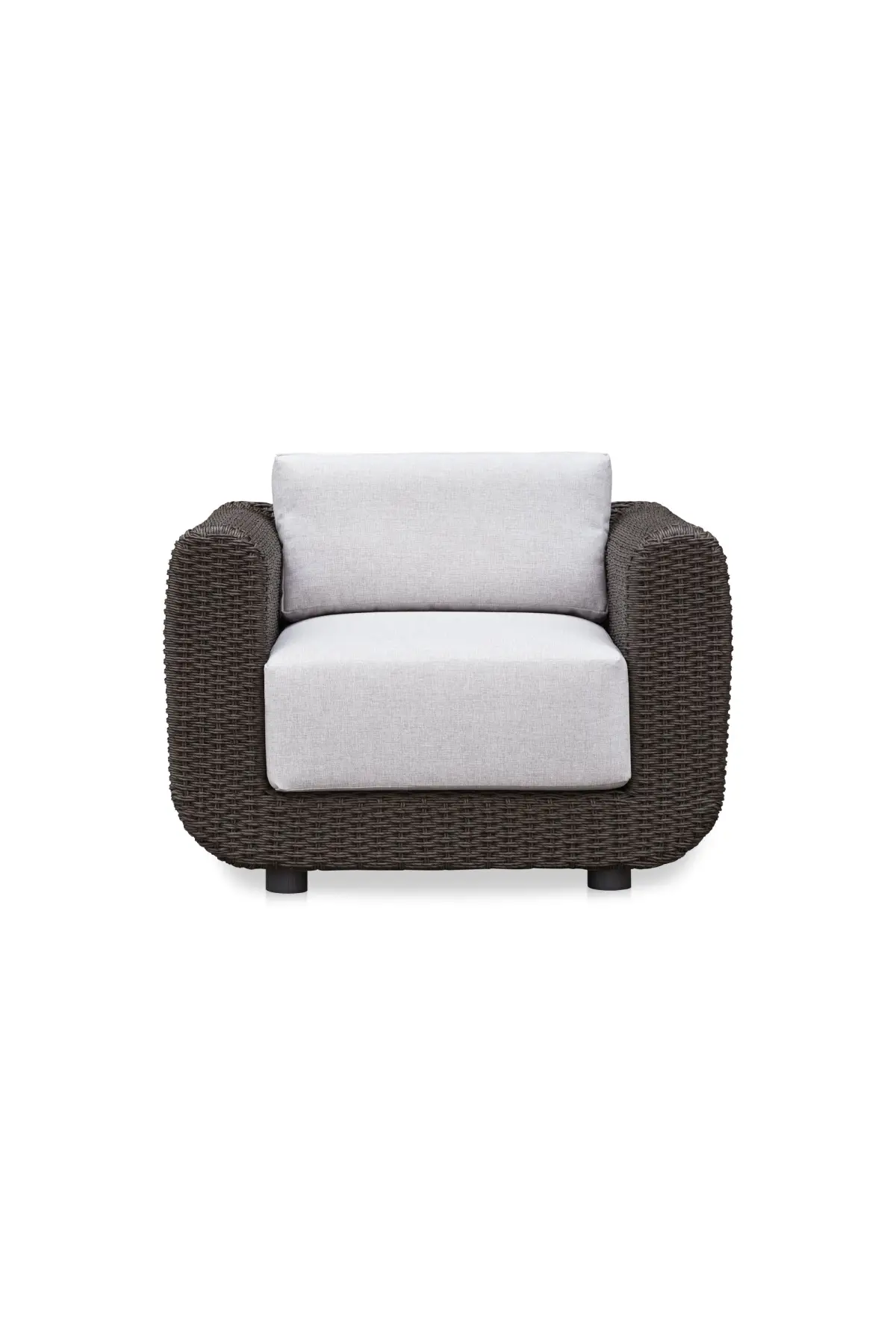 Soma Outdoor Accent Chair - Dark Brown