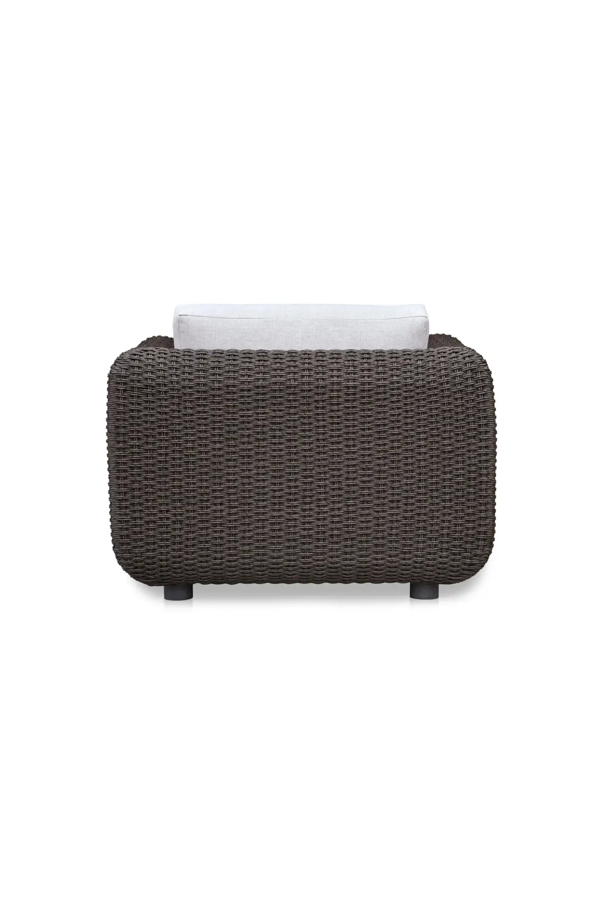 Soma Outdoor Accent Chair - Dark Brown - Image 4
