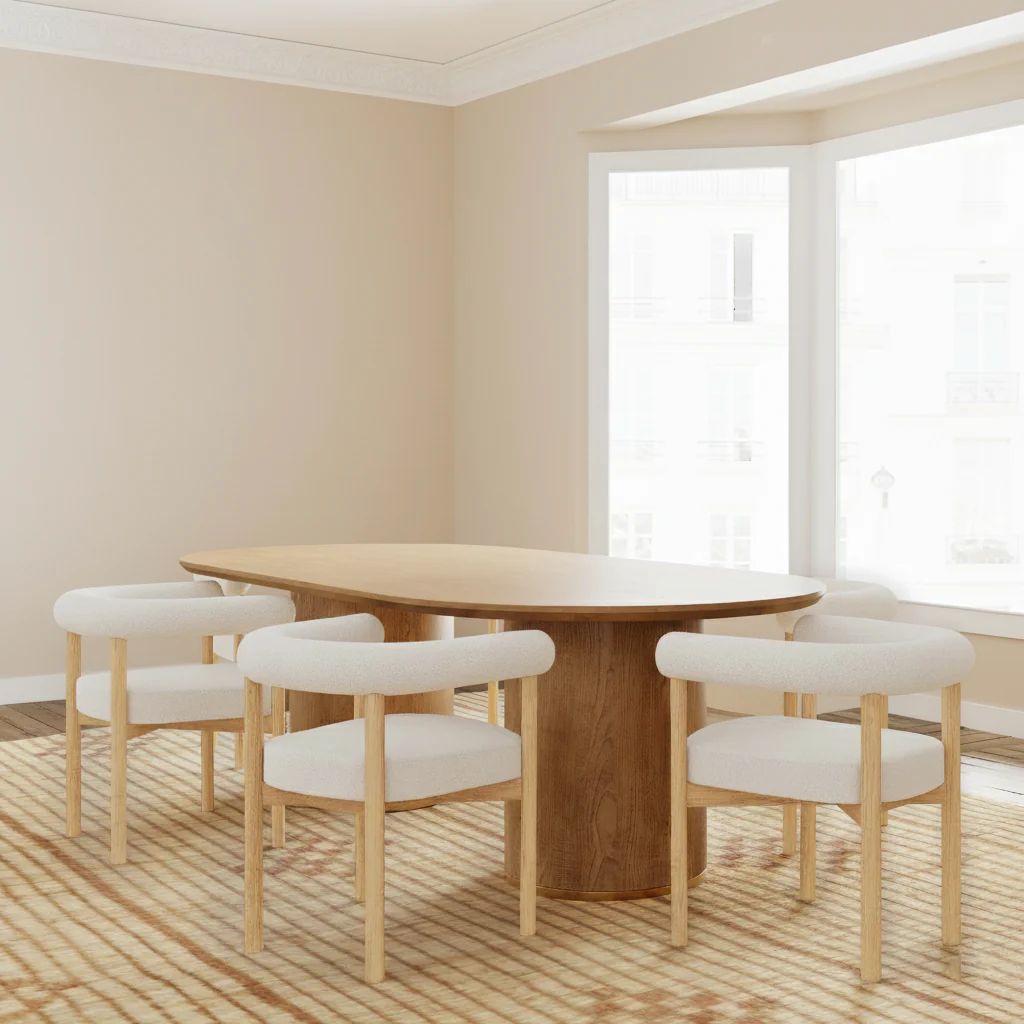 Spara Boucle Dining Chair - Image 2