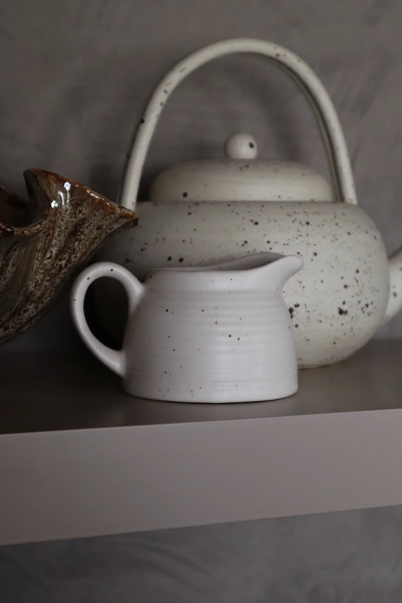 Speckled Ceramic Mini Pitcher