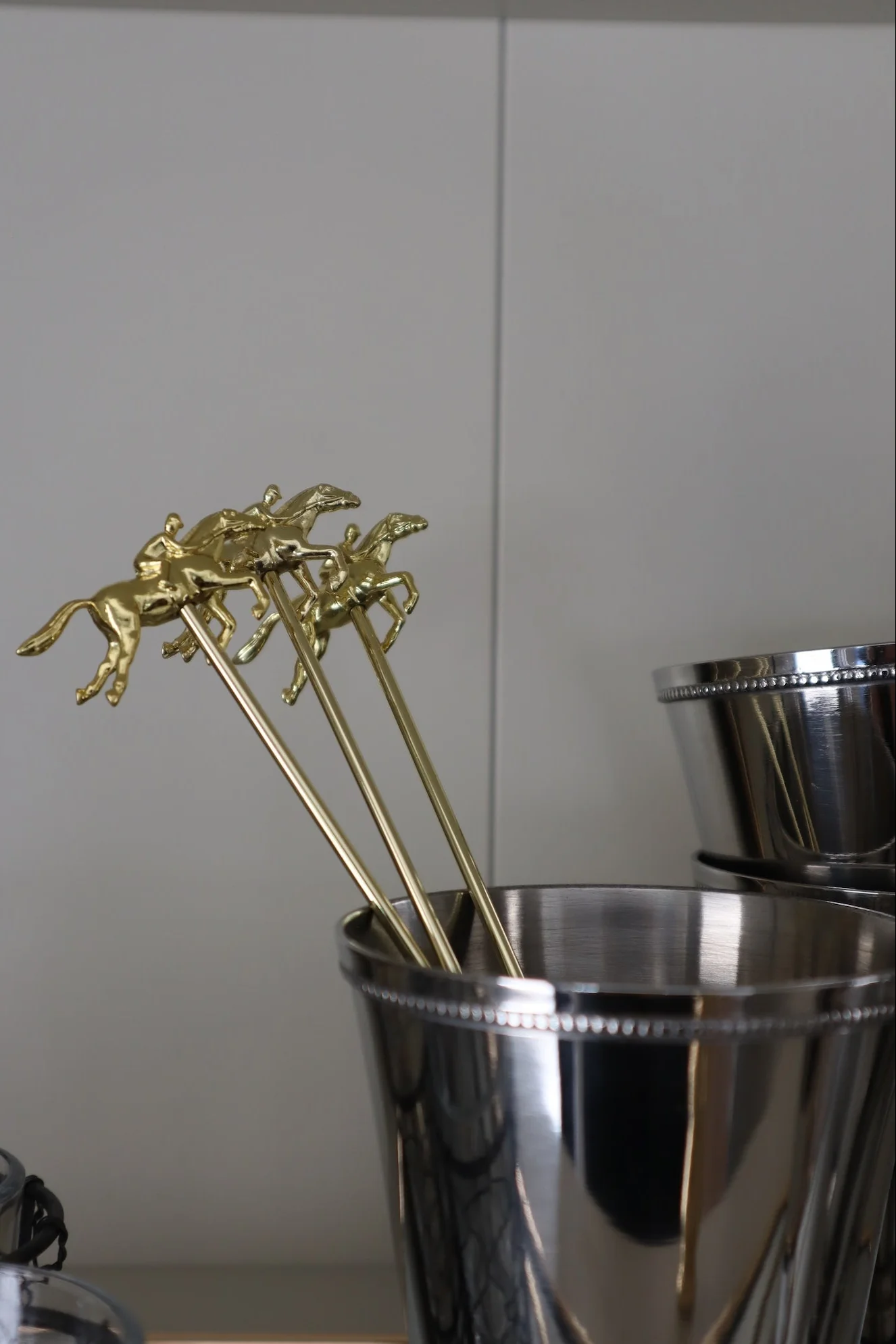 Stainless Steel Running Horse Cocktail Stirrer