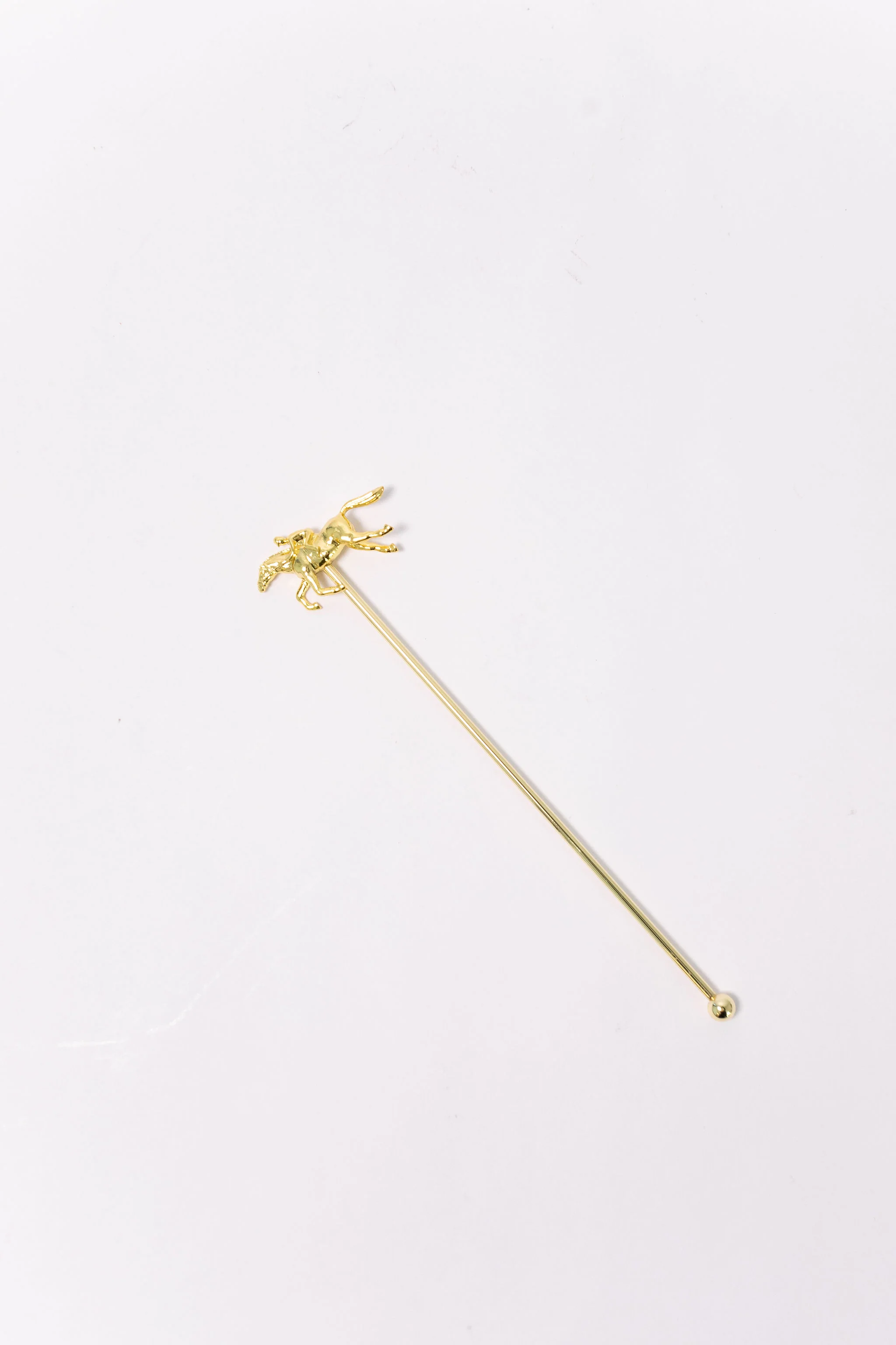 Stainless Steel Running Horse Cocktail Stirrer - Image 2