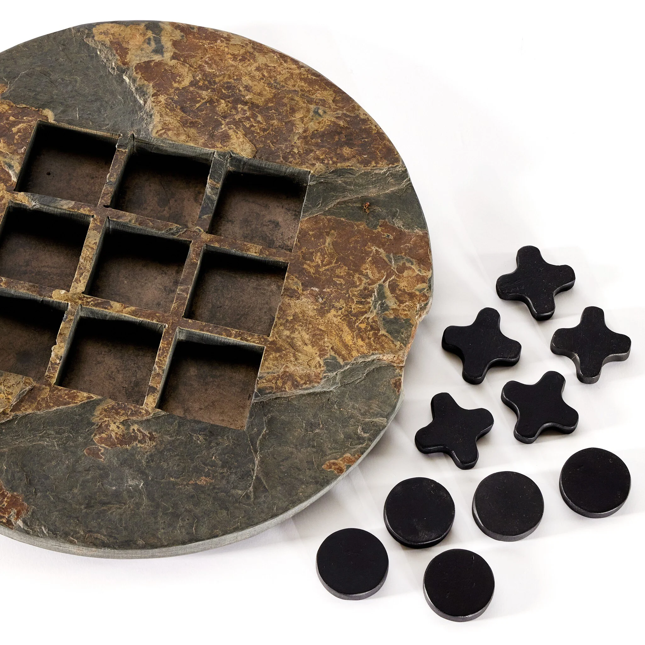 Stone Tic Tac Toe Set - Image 3