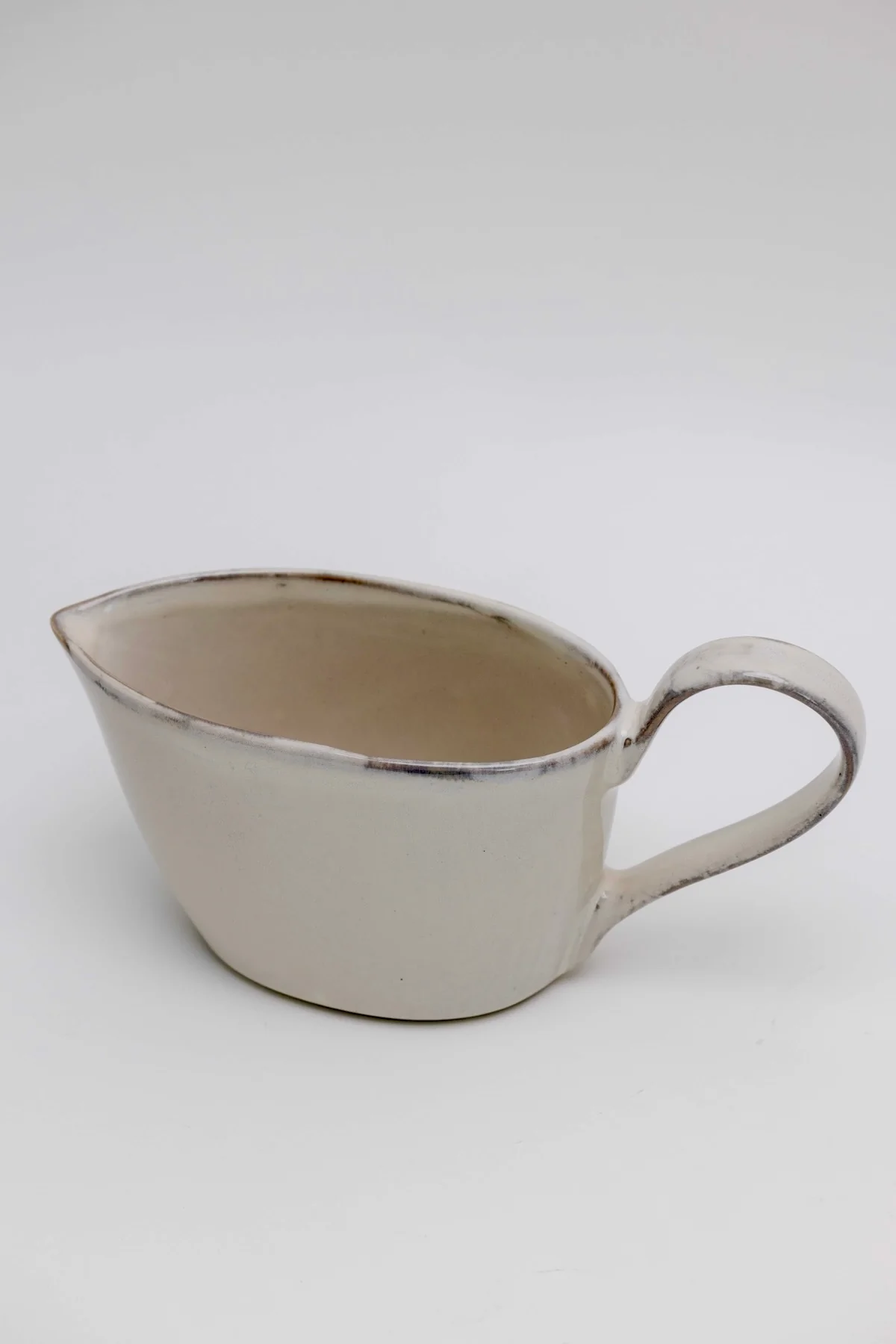 Stoneware Gravy Boat - Image 2