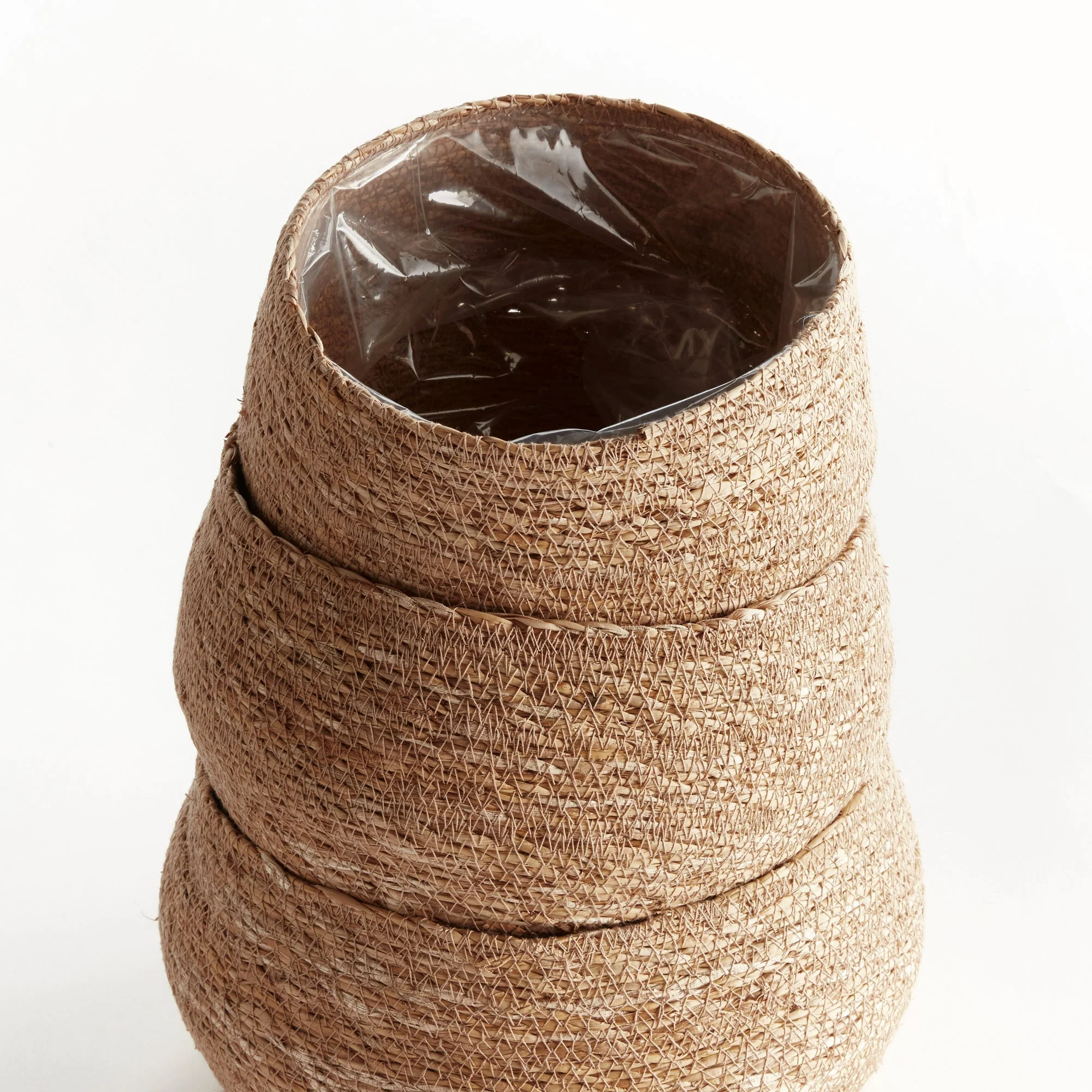 Tammy Seagrass Tapered Baskets - Set of 3 - Image 4