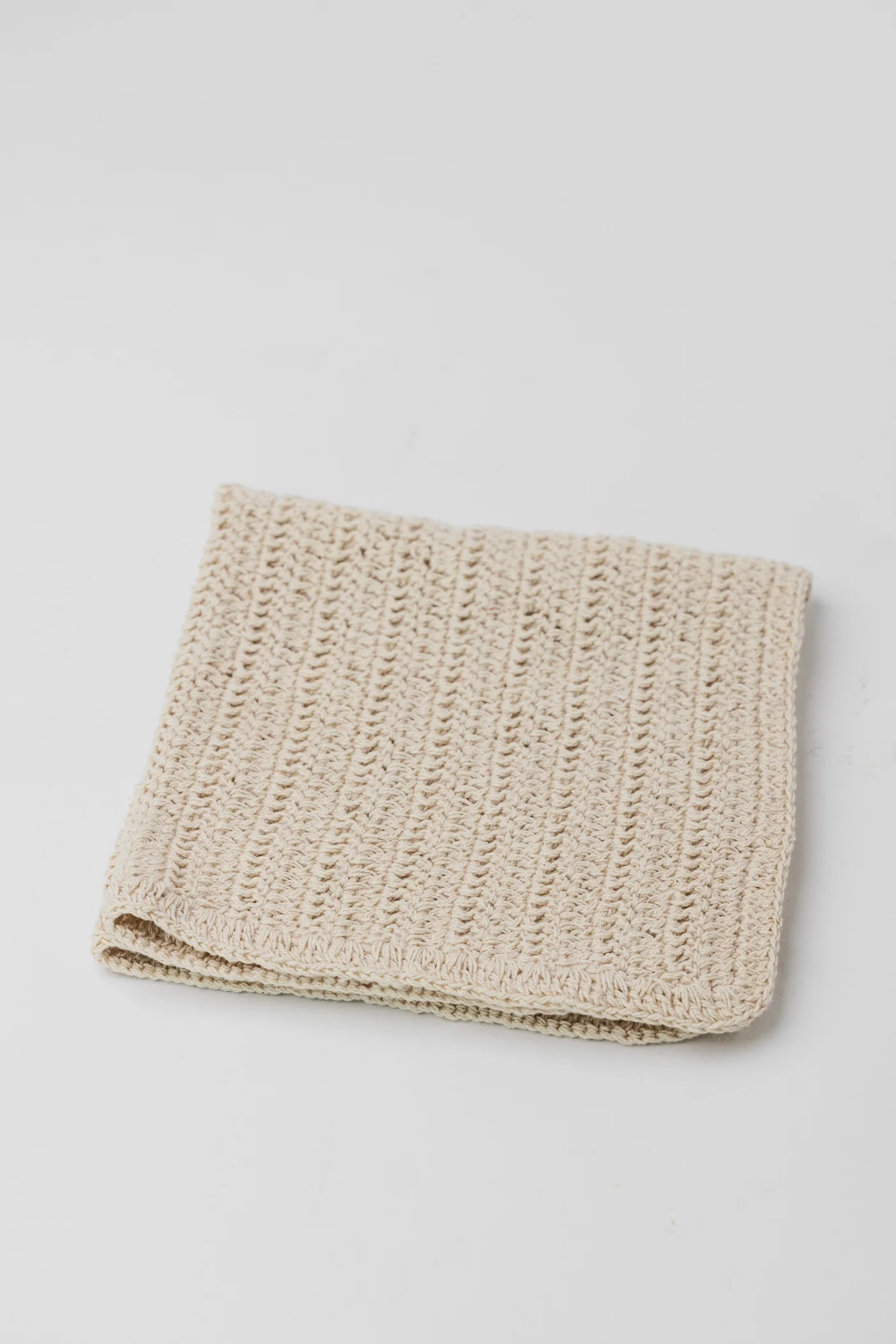 Tate Crochet Dish Towel - Set of 2 - Natural - Image 3