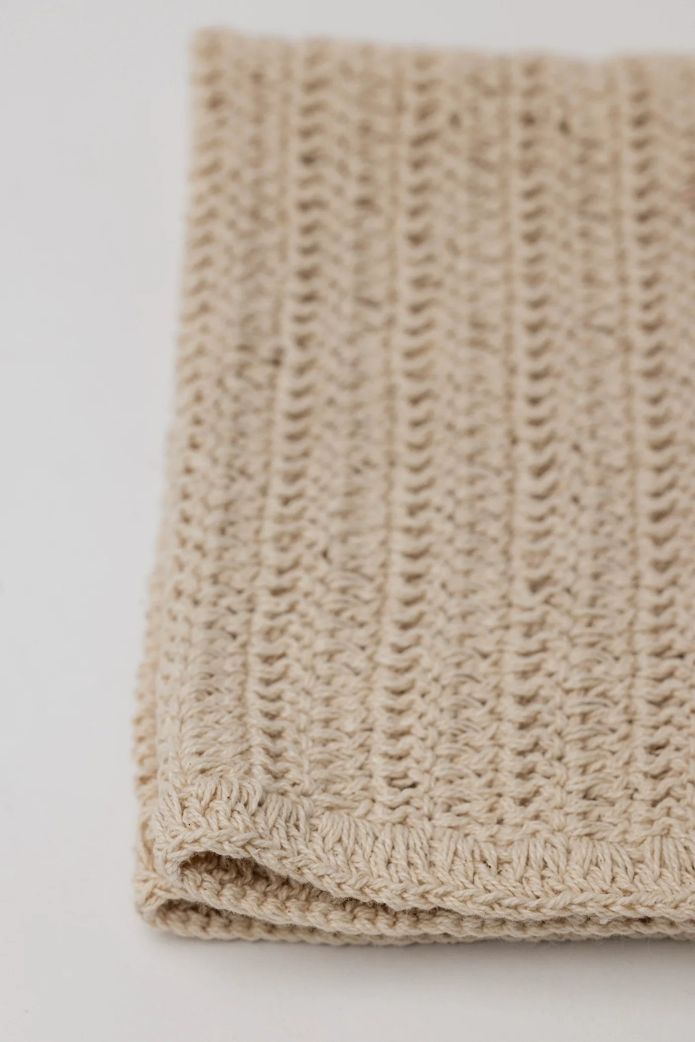 Tate Crochet Dish Towel - Set of 2 - Natural - Image 4
