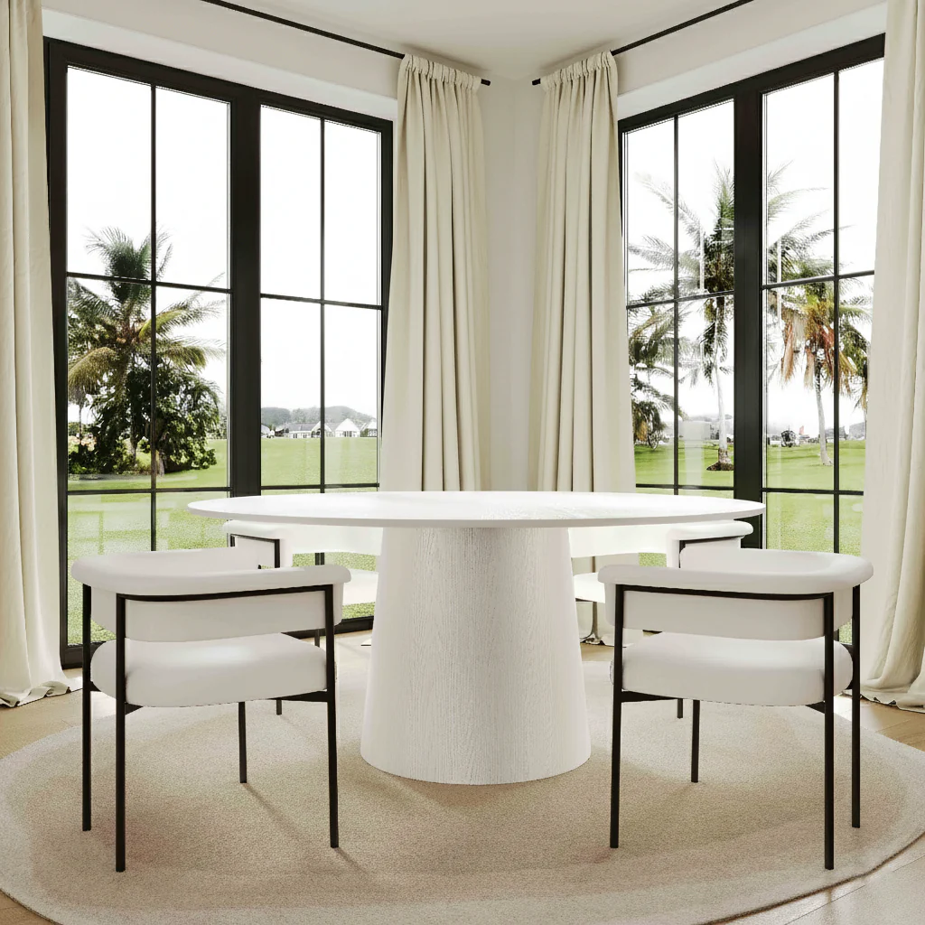 Taylor Linen Dining Chair - Image 9