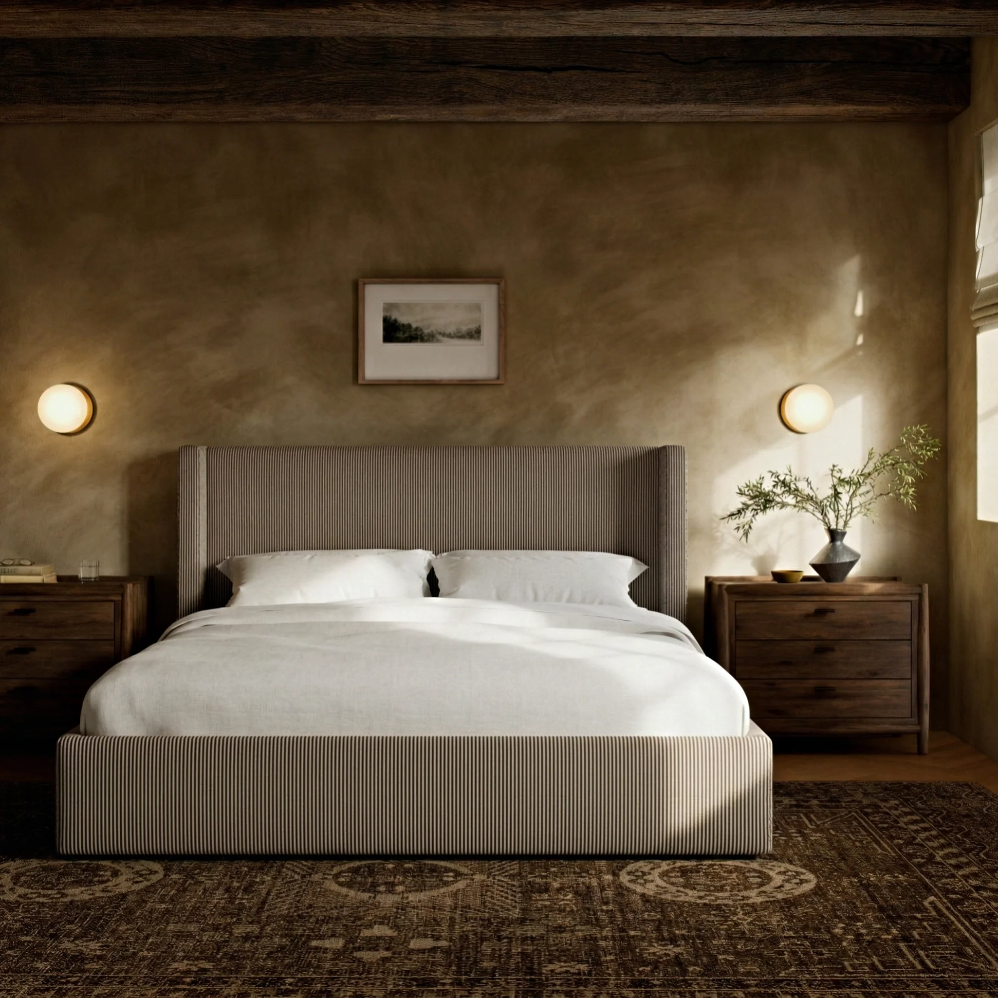Thea 48" Wingback Platform Bed - Image 8