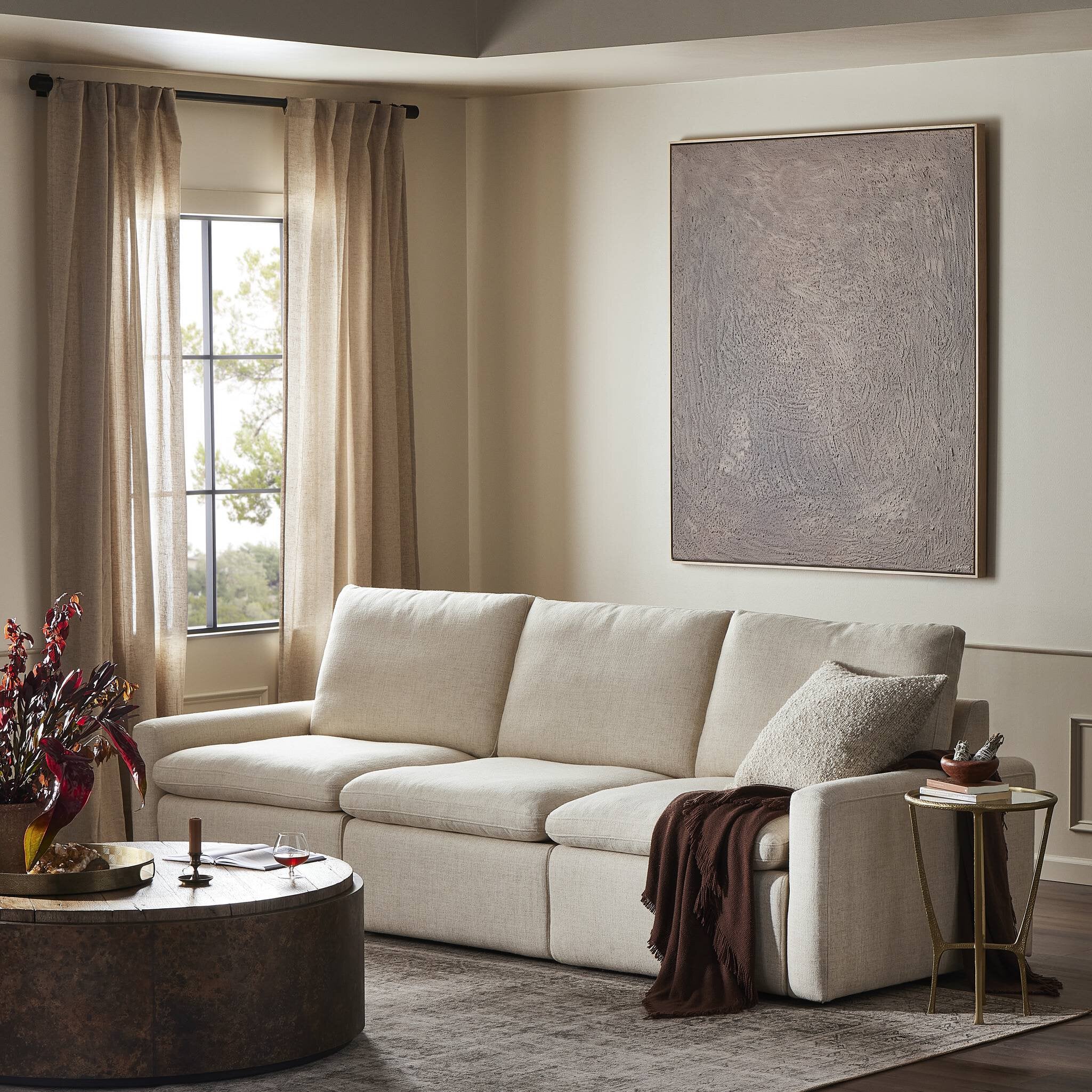 Tillery Power Recliner 3-Piece Sectional - Natural - Image 10